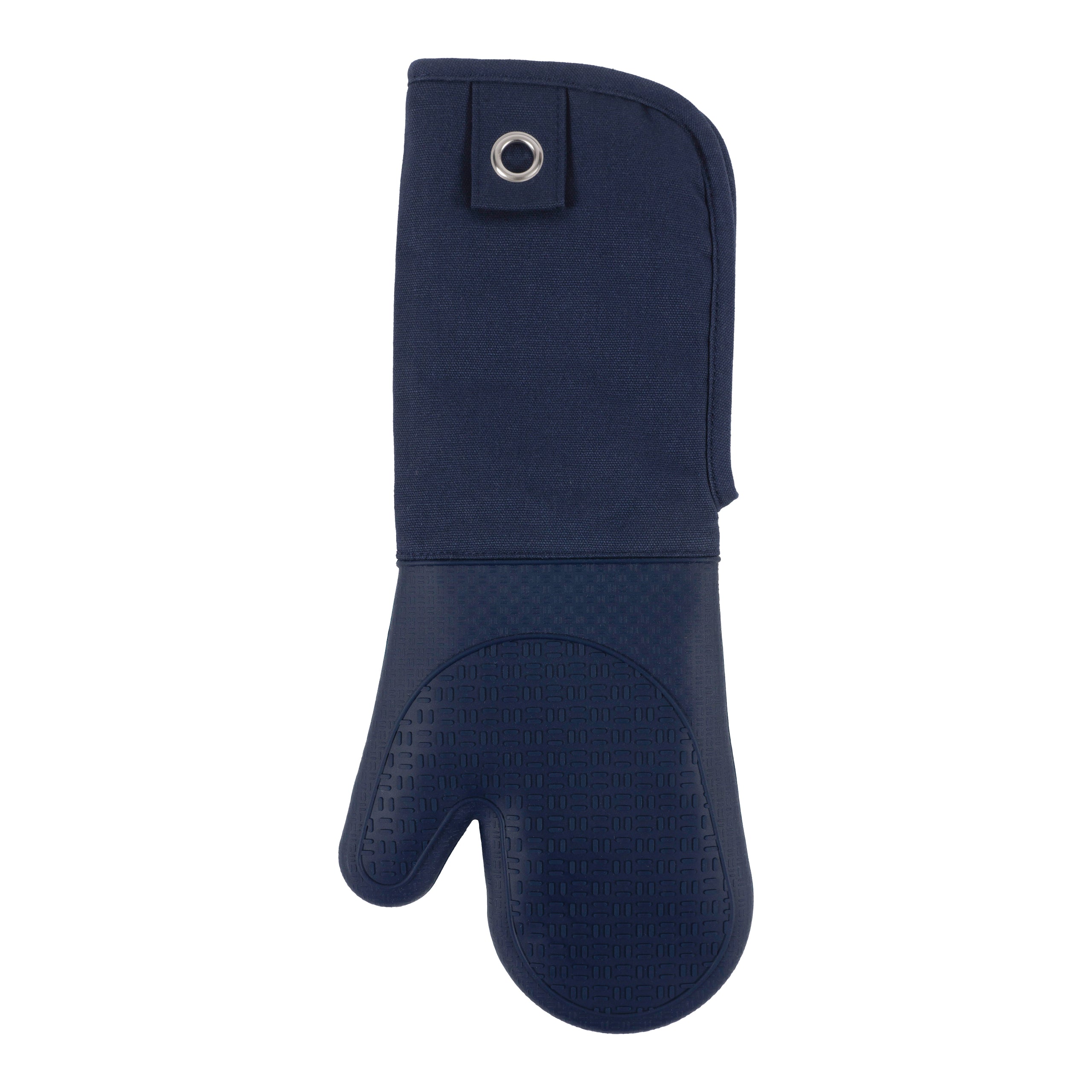 Gourmet Classics 17 Silicone Oven Mitt With Grommet - Gray