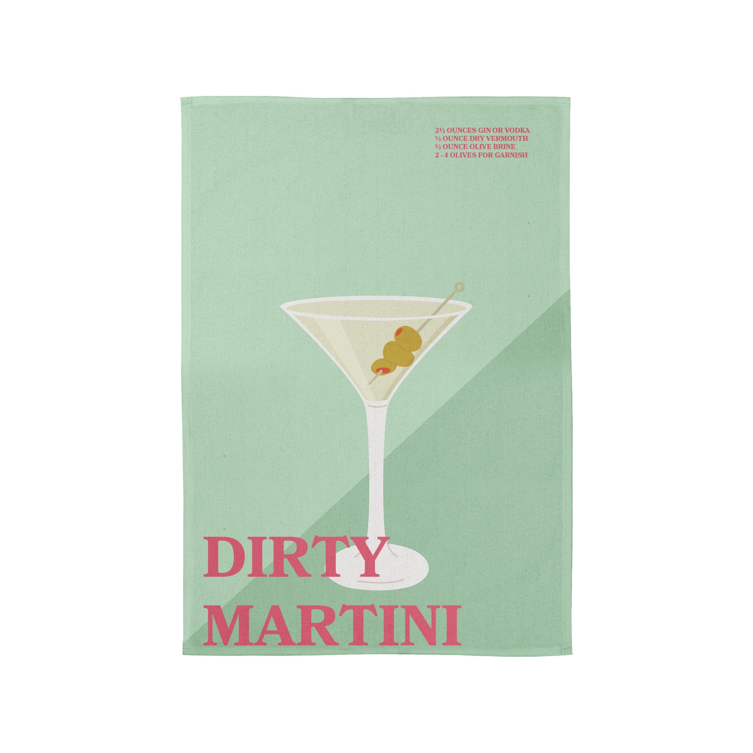 KAF Home Printed Cocktail Kitchen Towels