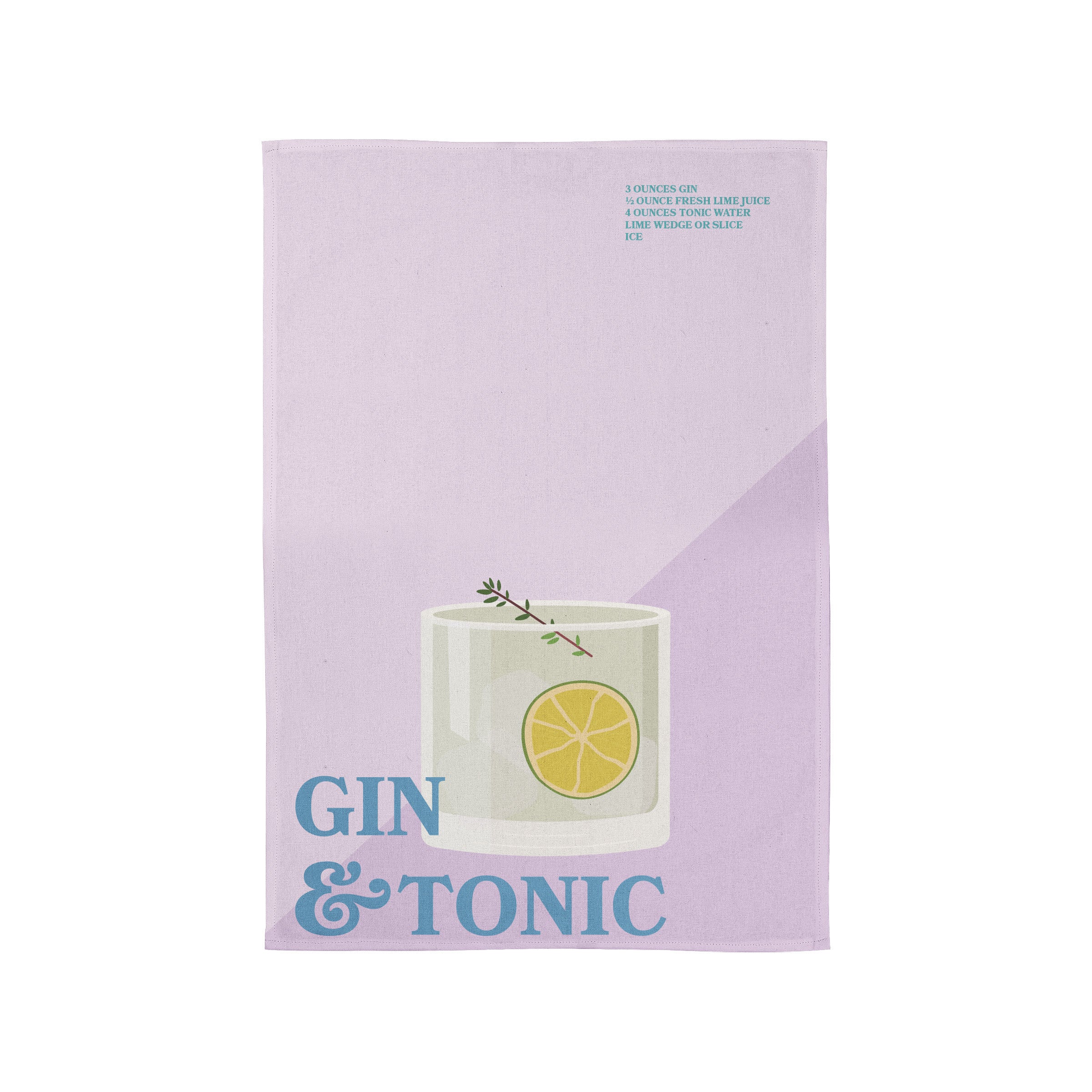 KAF Home Printed Cocktail Kitchen Towels