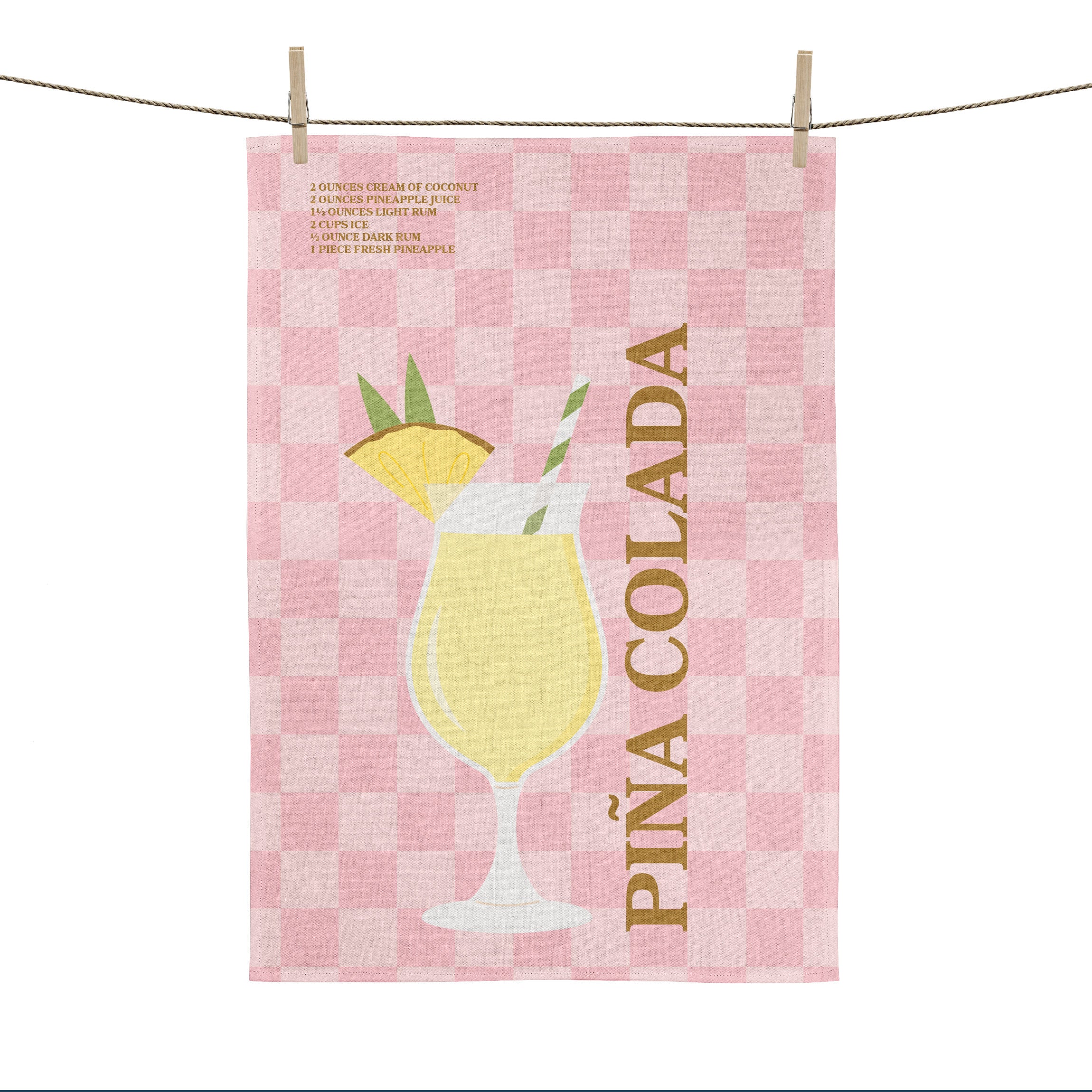 KAF Home Printed Cocktail Kitchen Towels