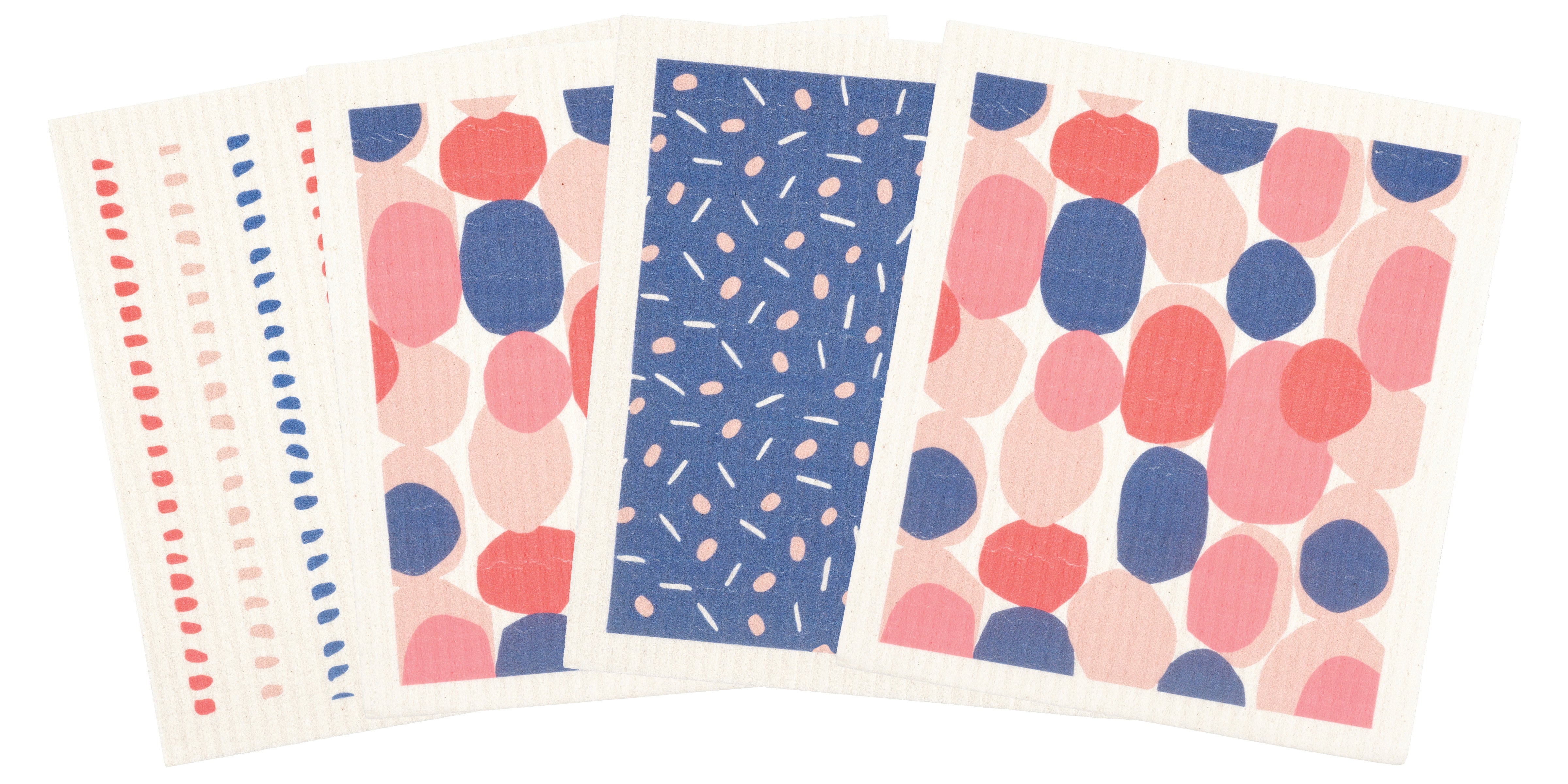 KAF Home Set Of 4 Mixed Swedish Dish Cloths