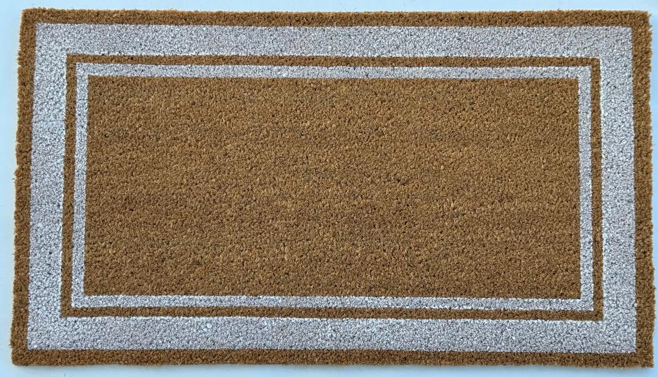 KAF Home Durable Natural Coir Doormats - 17