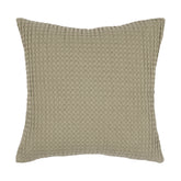 Jumbo Waffle Decorative Pillow With Feather Insert