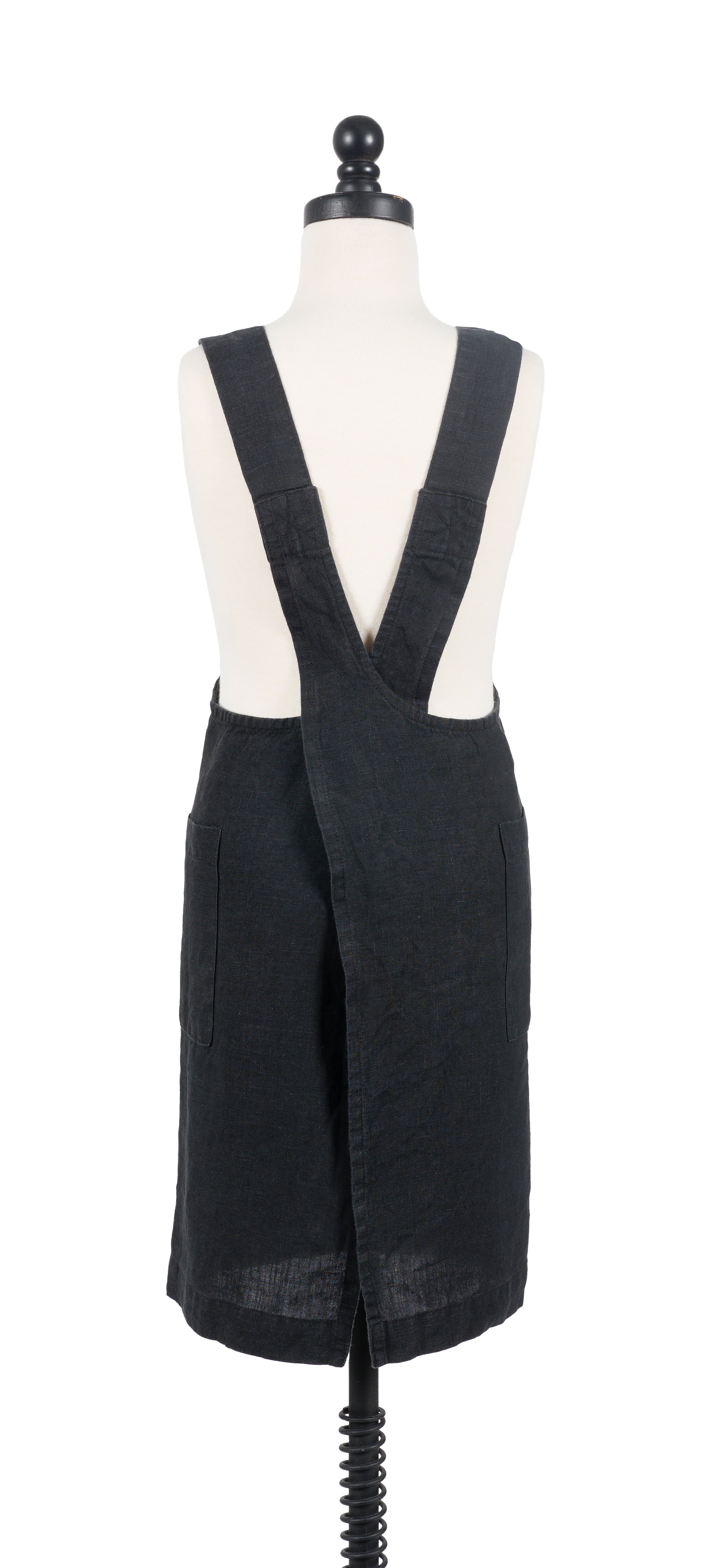 KAF Home Firenze Kids 100% Stonewashed Linen Smock Apron