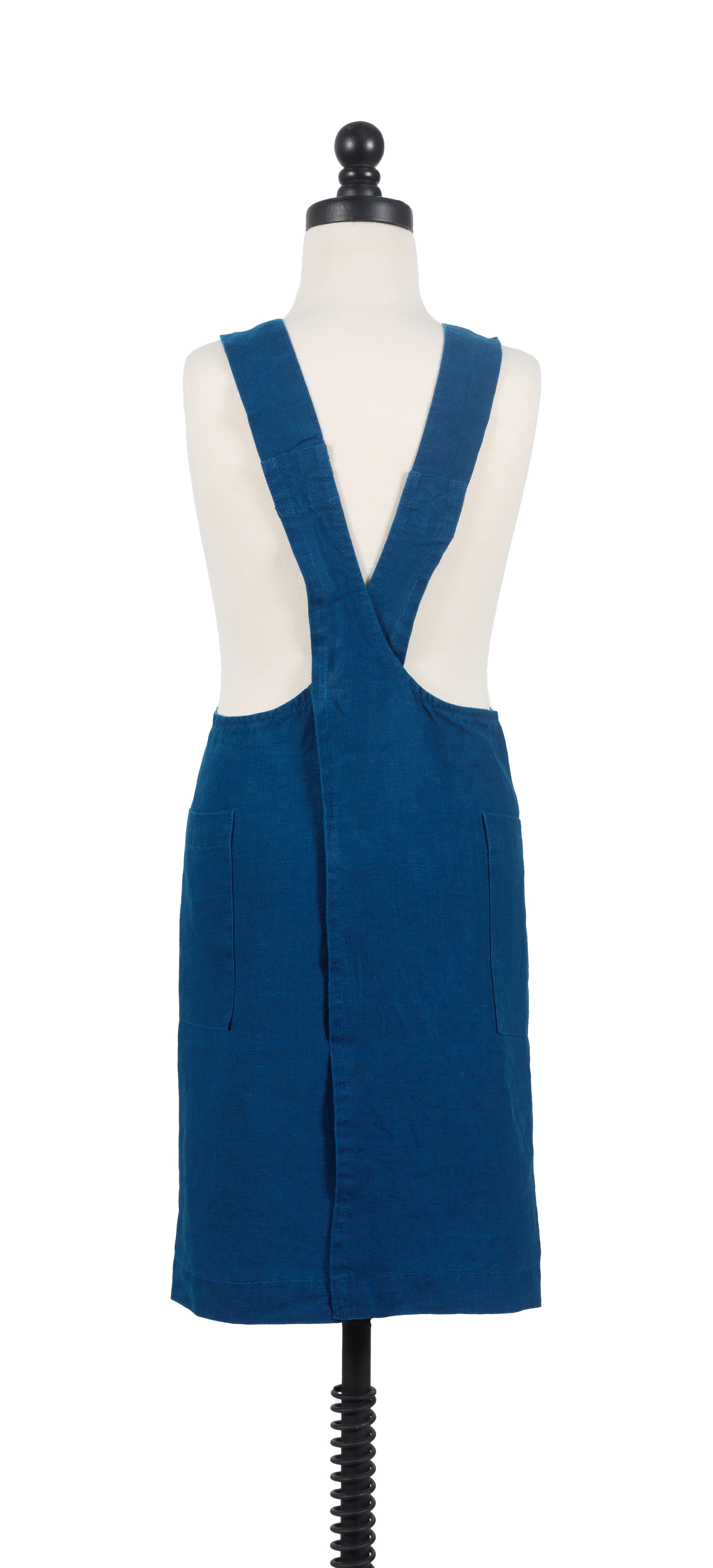 KAF Home Firenze Kids 100% Stonewashed Linen Smock Apron