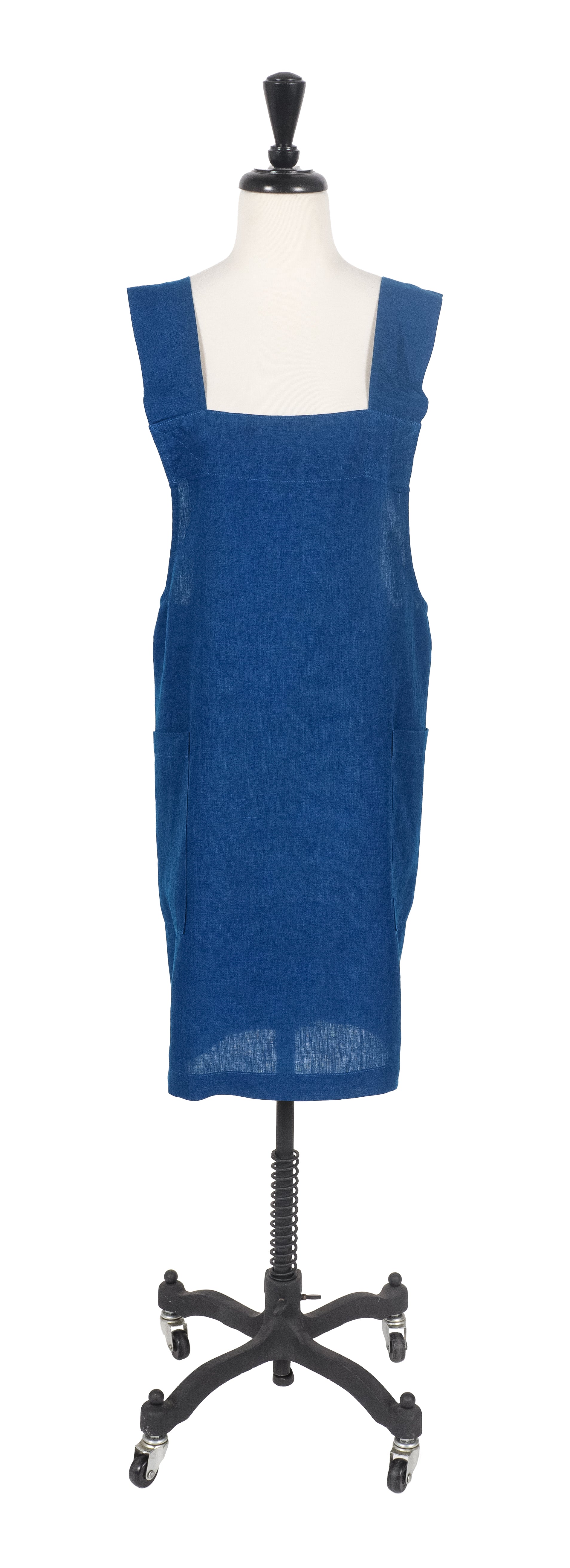 KAF Home Firenze 100% Stone Washed Linen Cross Back Smock Apron