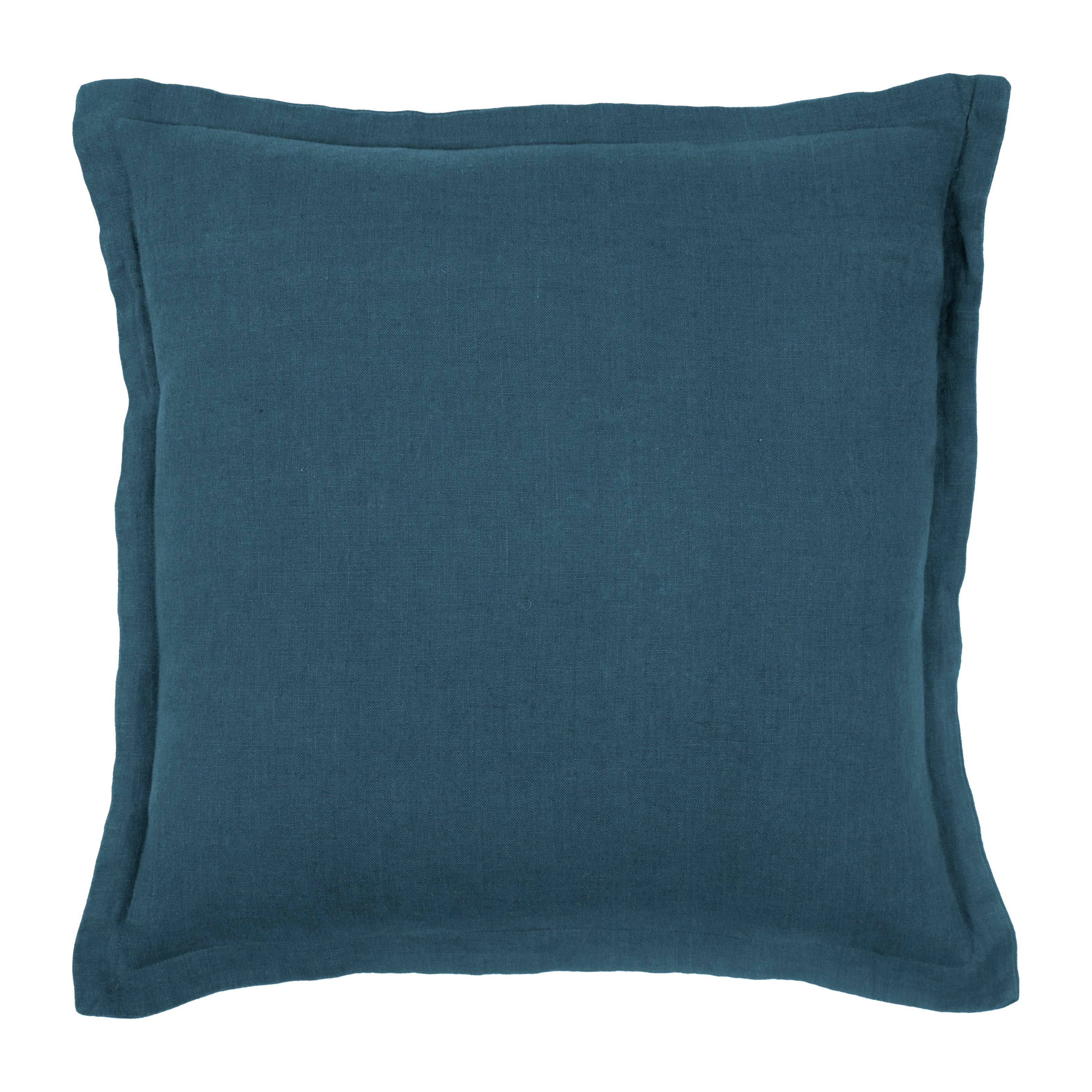 Washed Linen with Flange Decorative Pillow