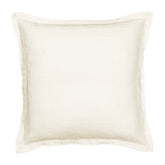Washed Linen with Flange Decorative Pillow