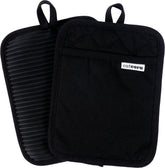 Cat Cora Ribbed Silicone Pot Holder - 7" x 9"