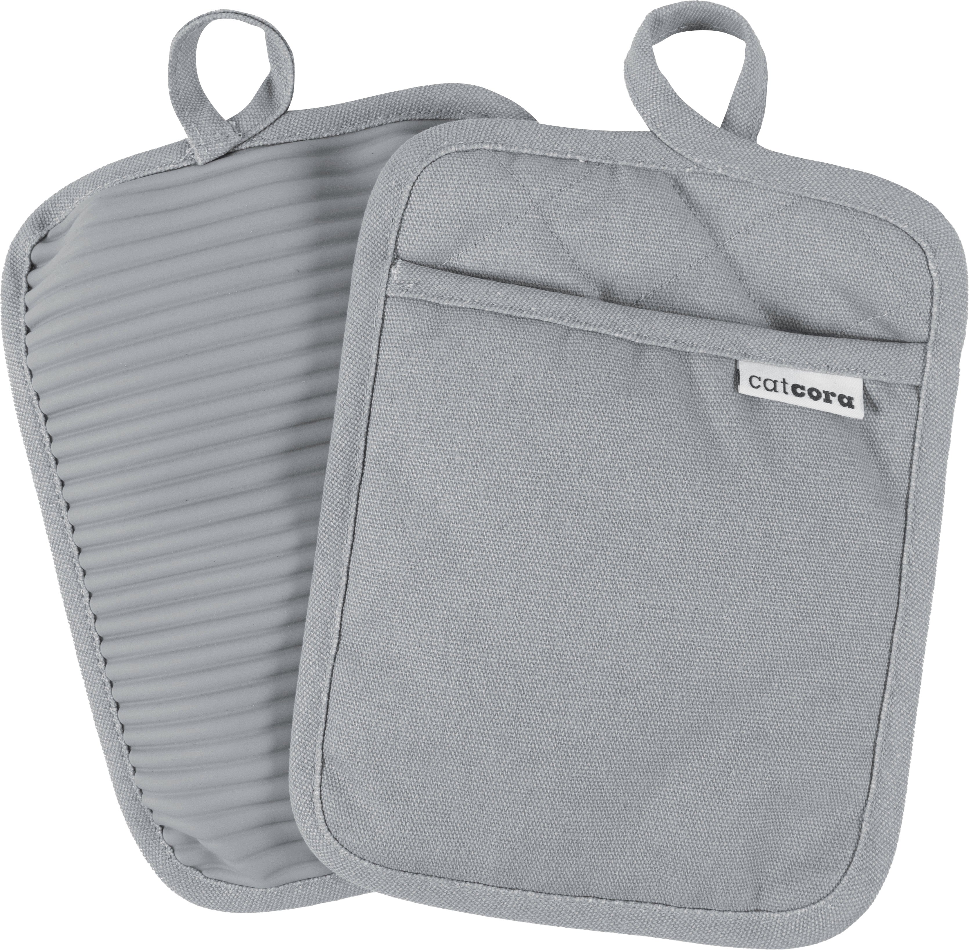 Cat Cora Ribbed Silicone Pot Holder - 7