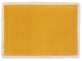 Verona 100% Cotton Woven Placemat With Fringe Trim-13" x 19"