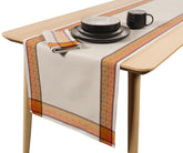 KAF Home Alma Portuguese Jacquard Table Runner - 18.5" x 90"