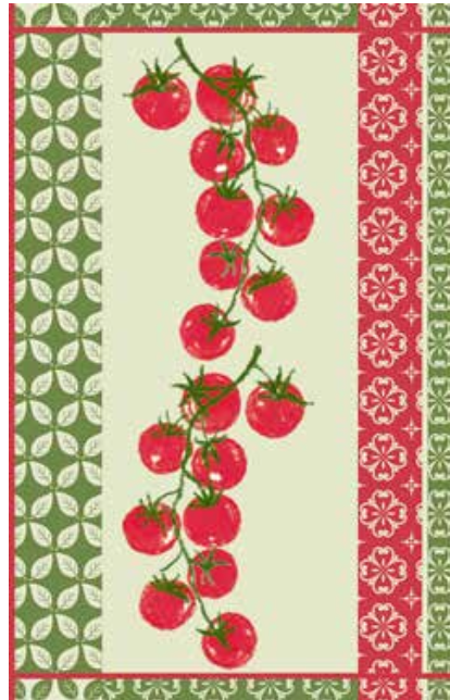KAF Home 100% Cotton Portuguese Jacquard Kitchen Towels - 19