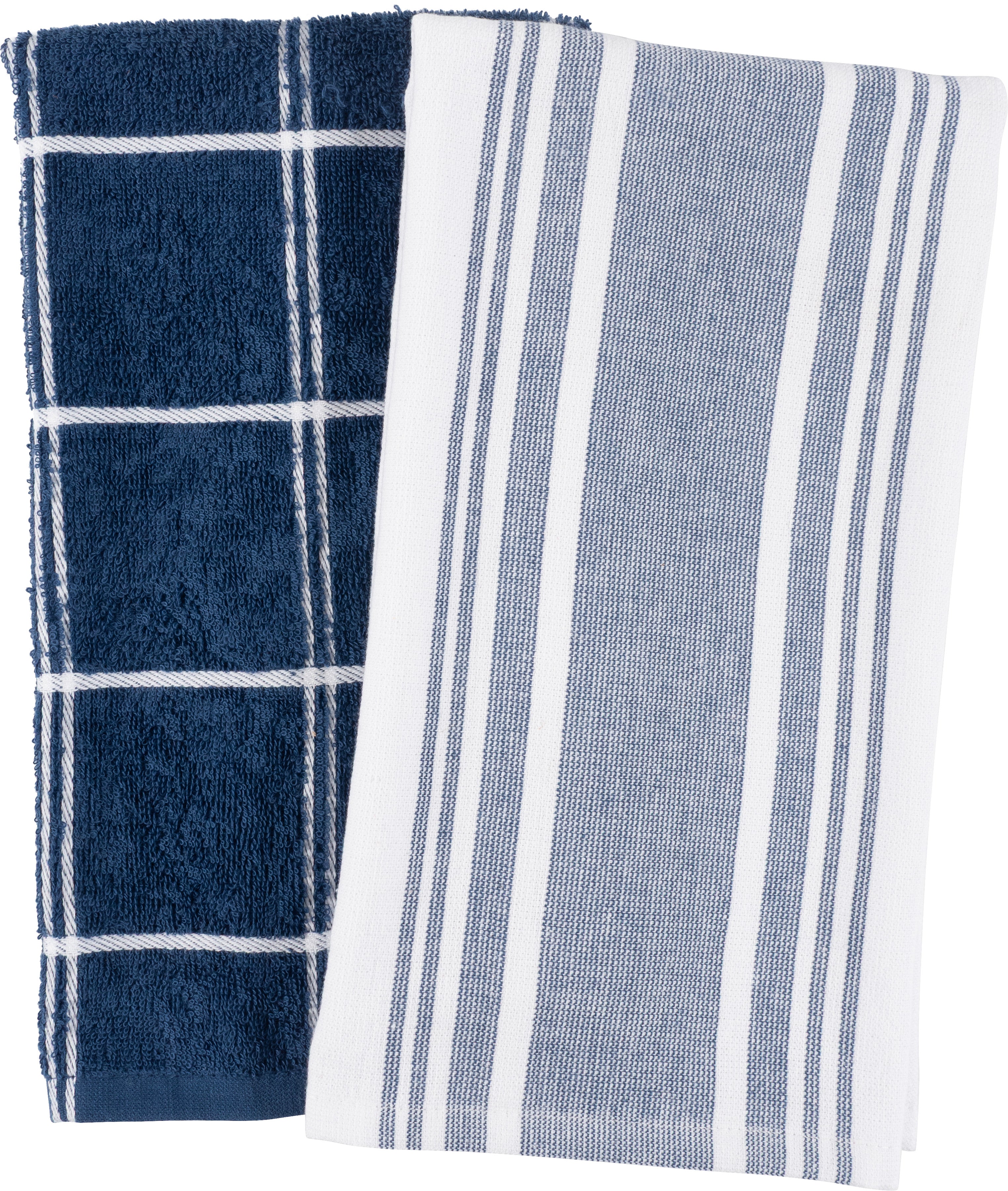 Cat Cora Set Of 2 Reverse Terry Kitchen Towels