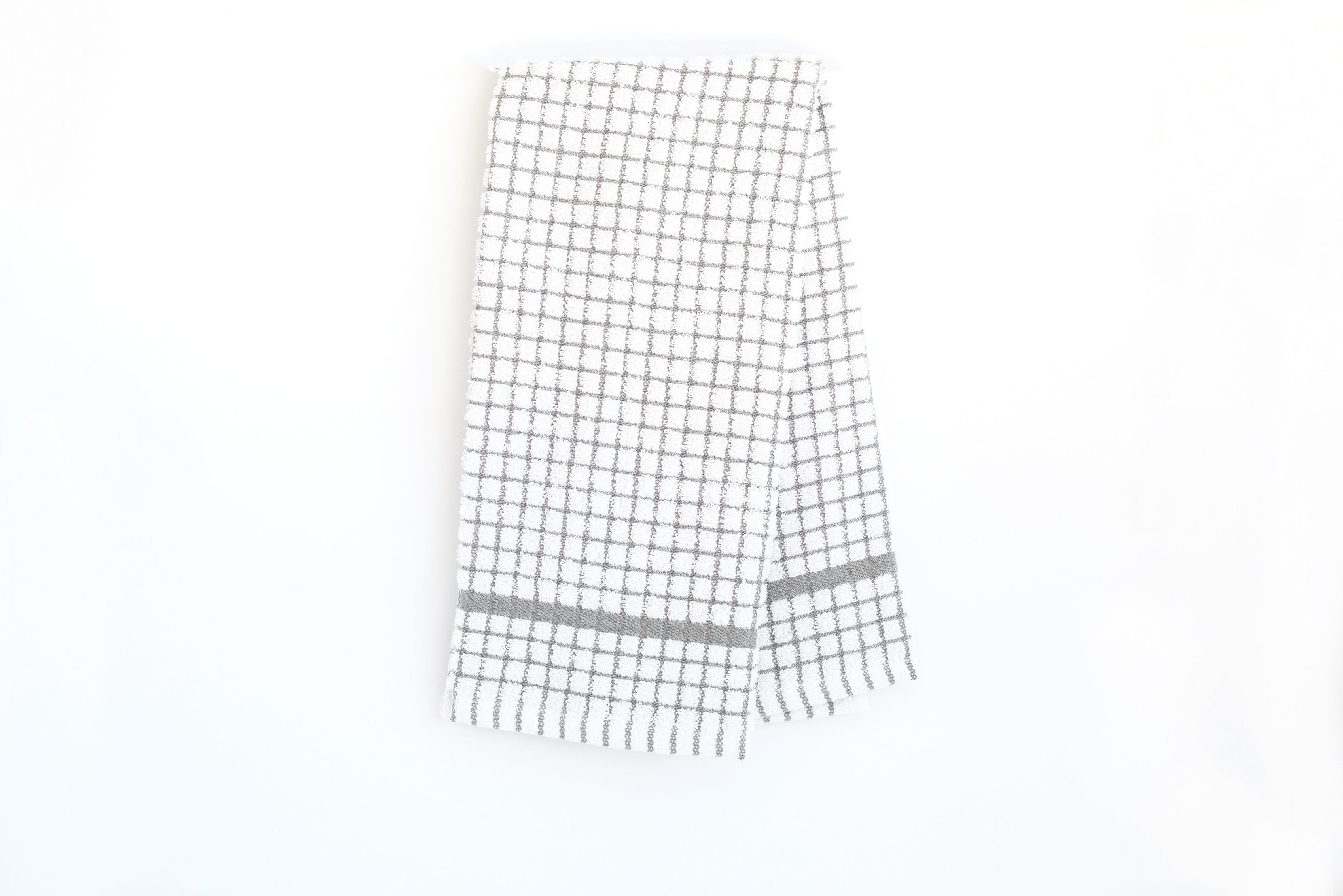 KAF Home Portuguese Grid Terry Kitchen Towel