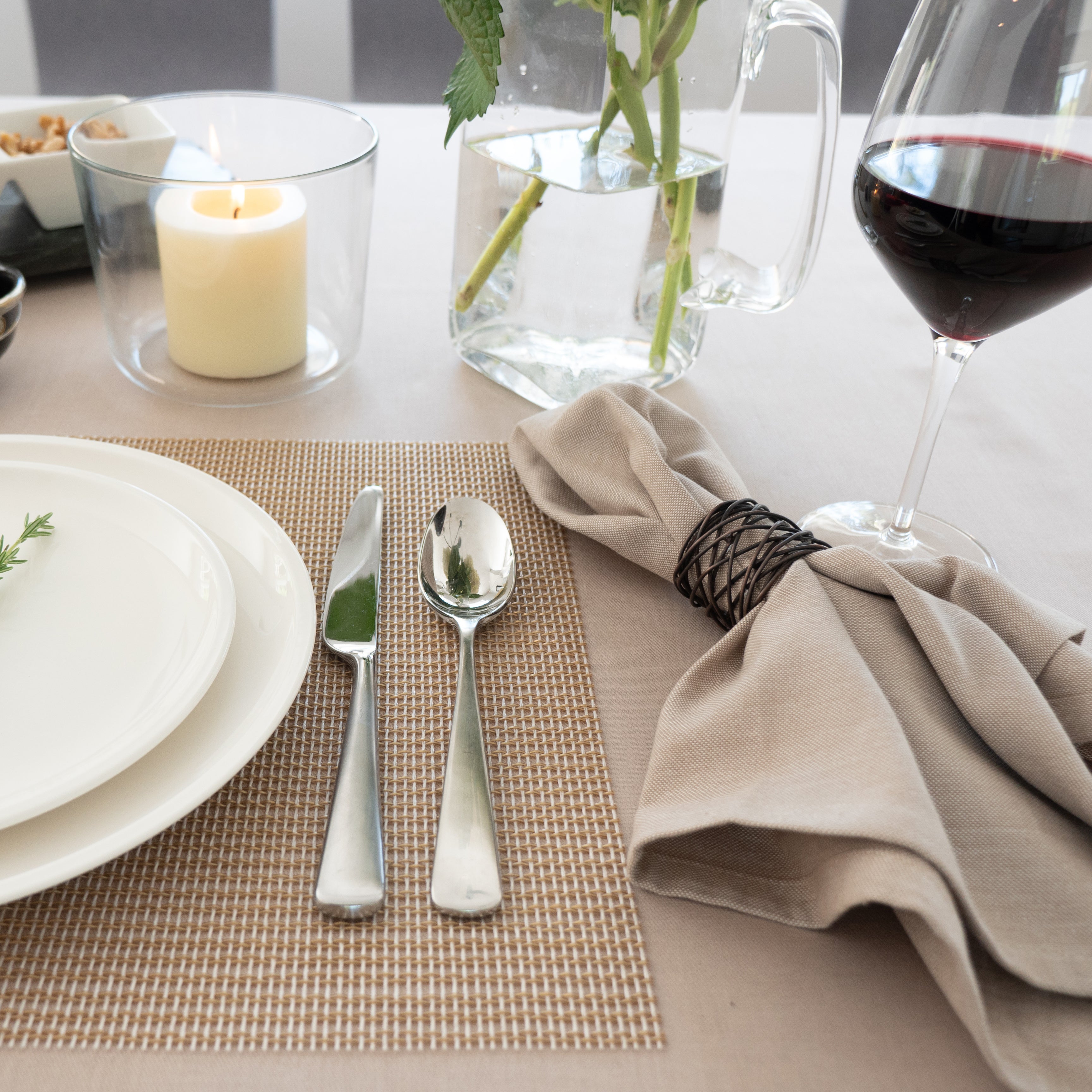 Chambray Tablecloths