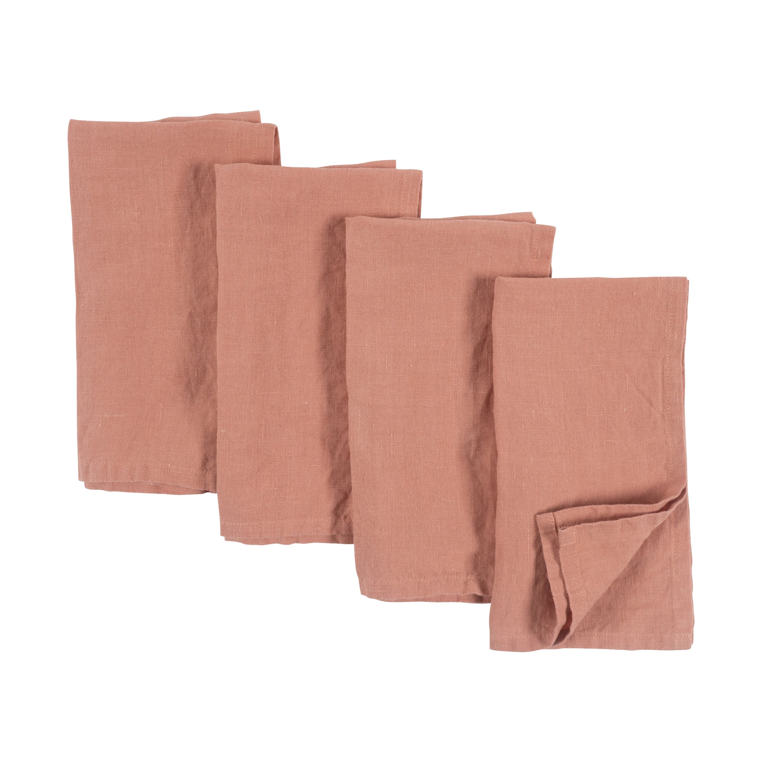 KAF Home Verona 100% Stone Washed Linen Napkins