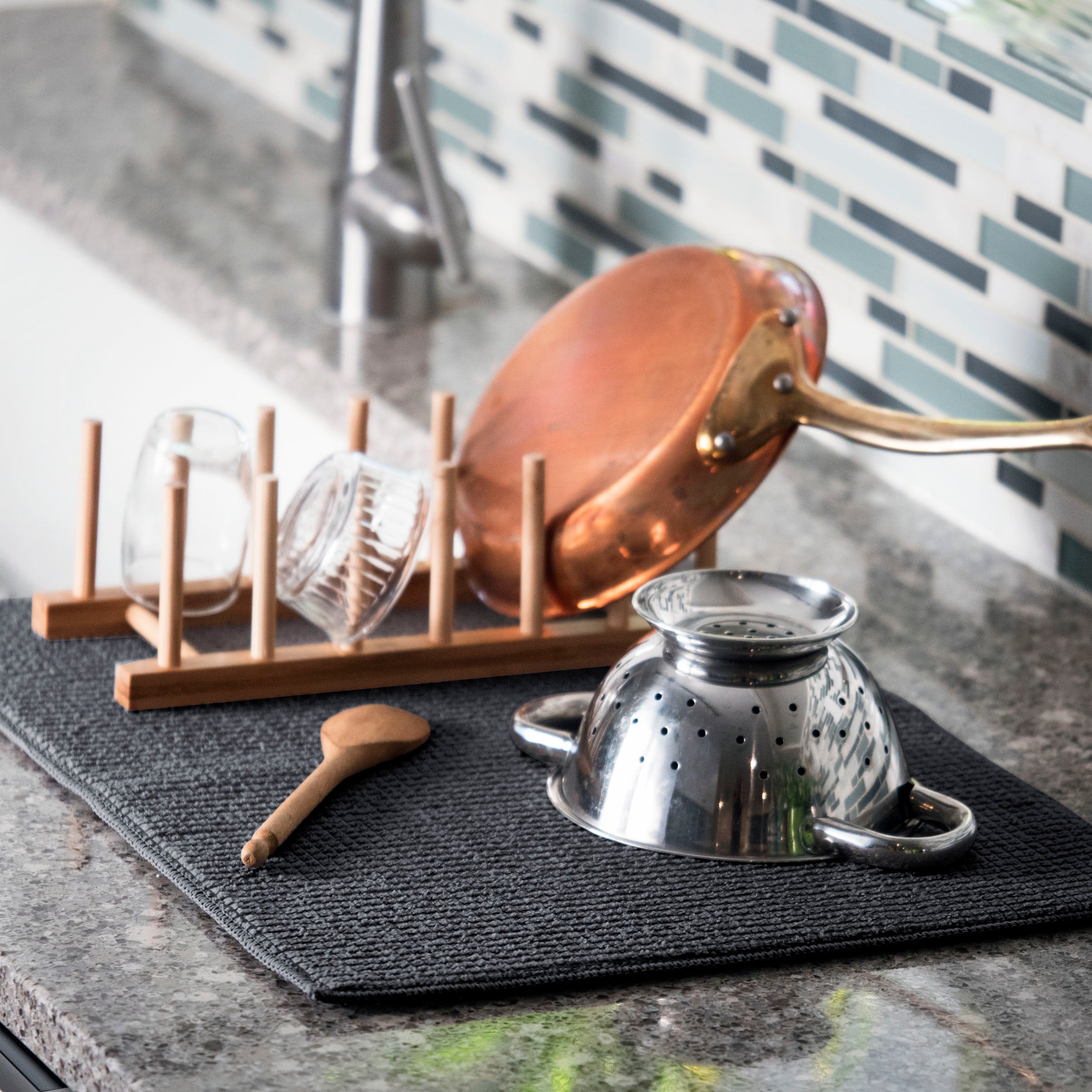 Set of 2 Dish Drying Mats