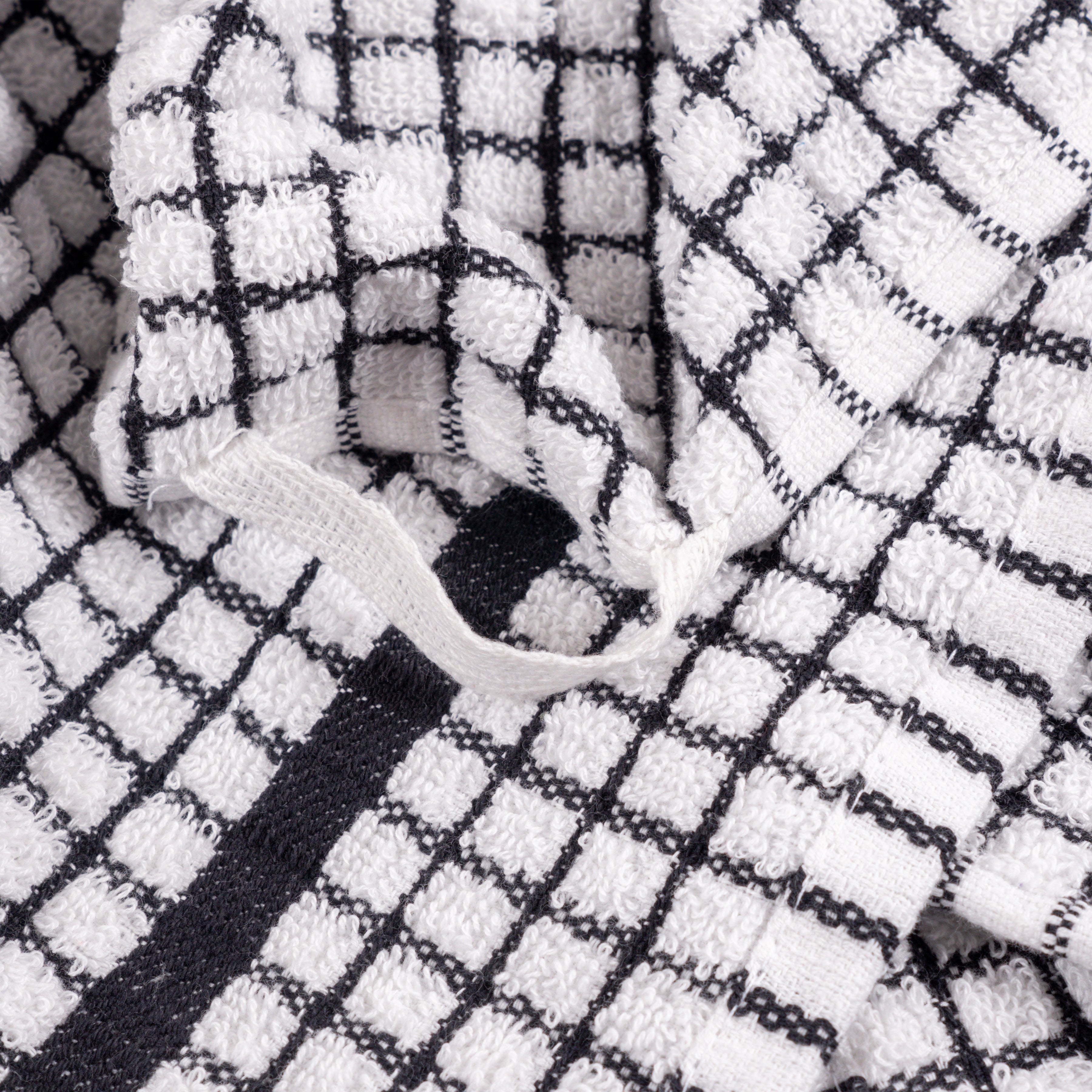 Grid Terry Kitchen Towel