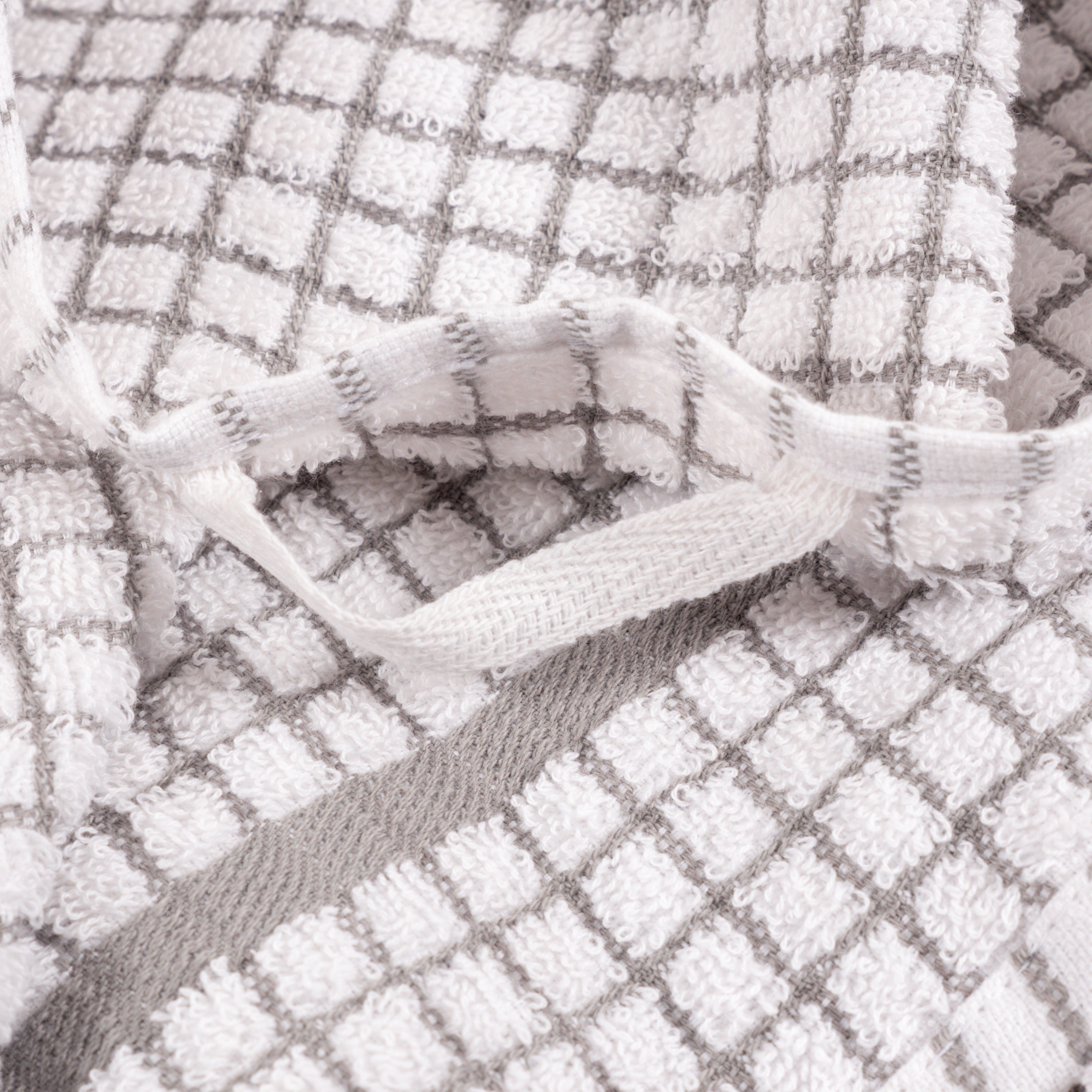 Grid Terry Kitchen Towel