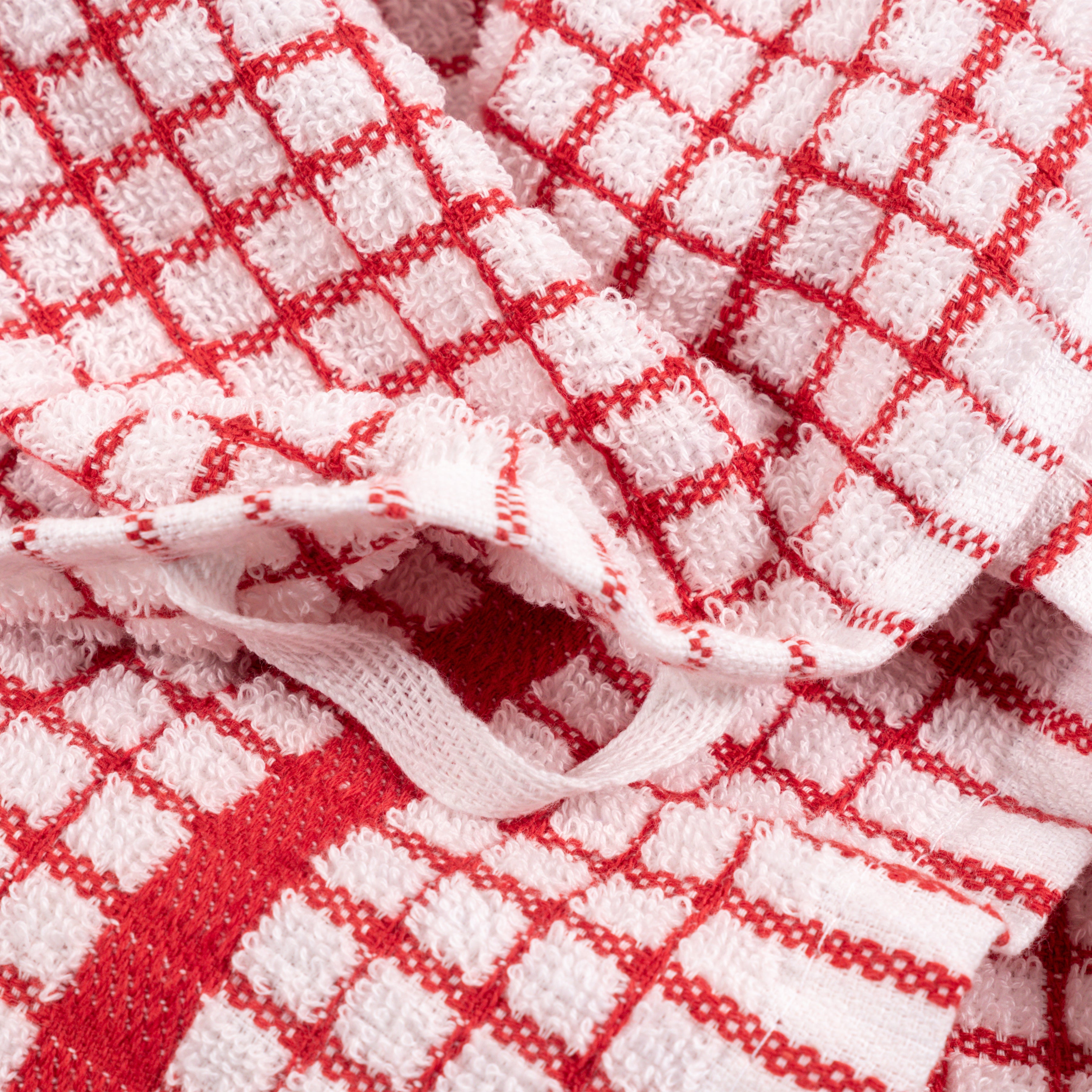 Grid Terry Kitchen Towel