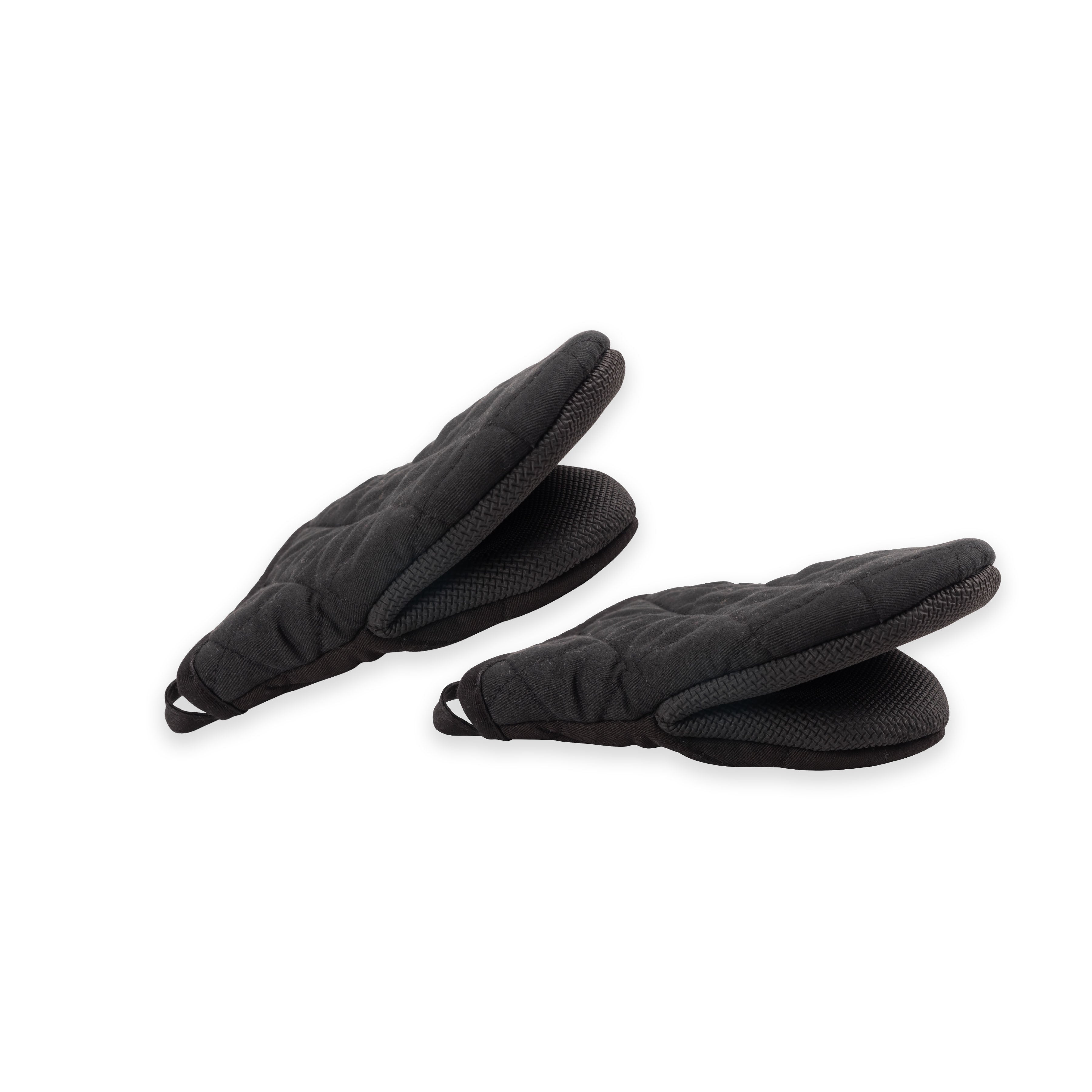 Cook's Tools Pantry Oven Mini Mitts - Set of 2 - Black