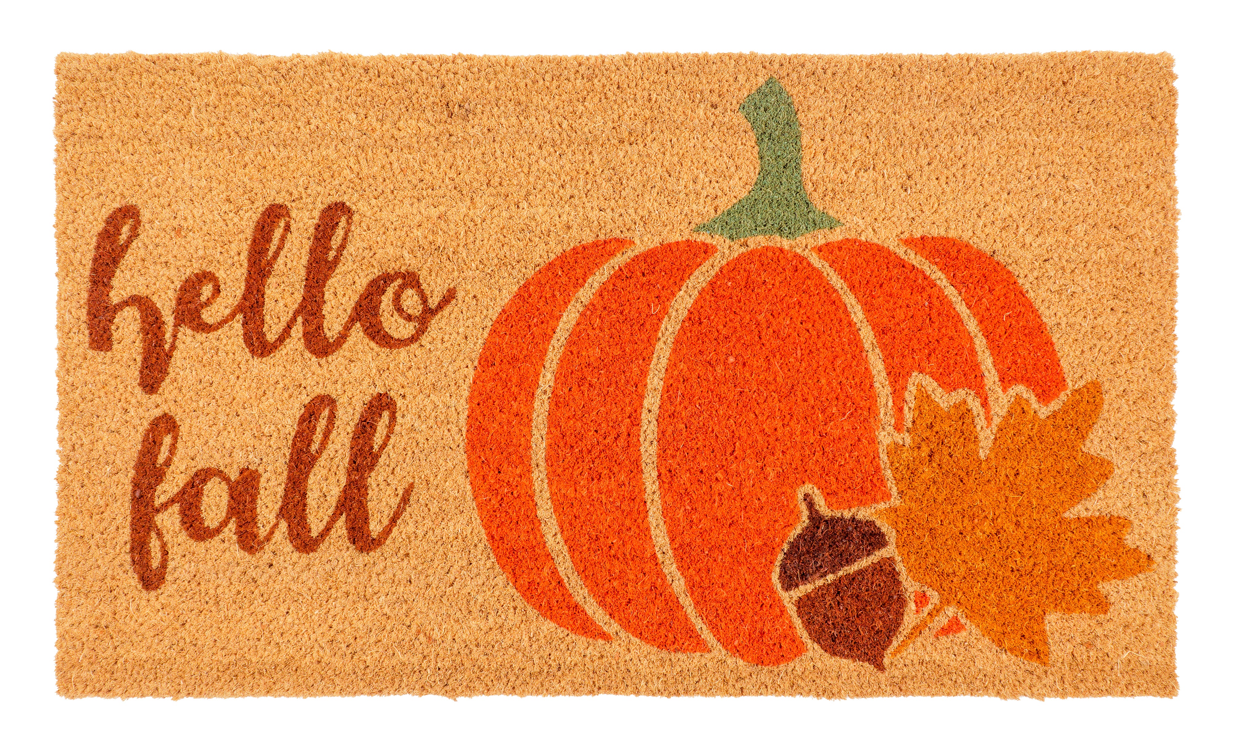 Hello Fall Coir Doormat