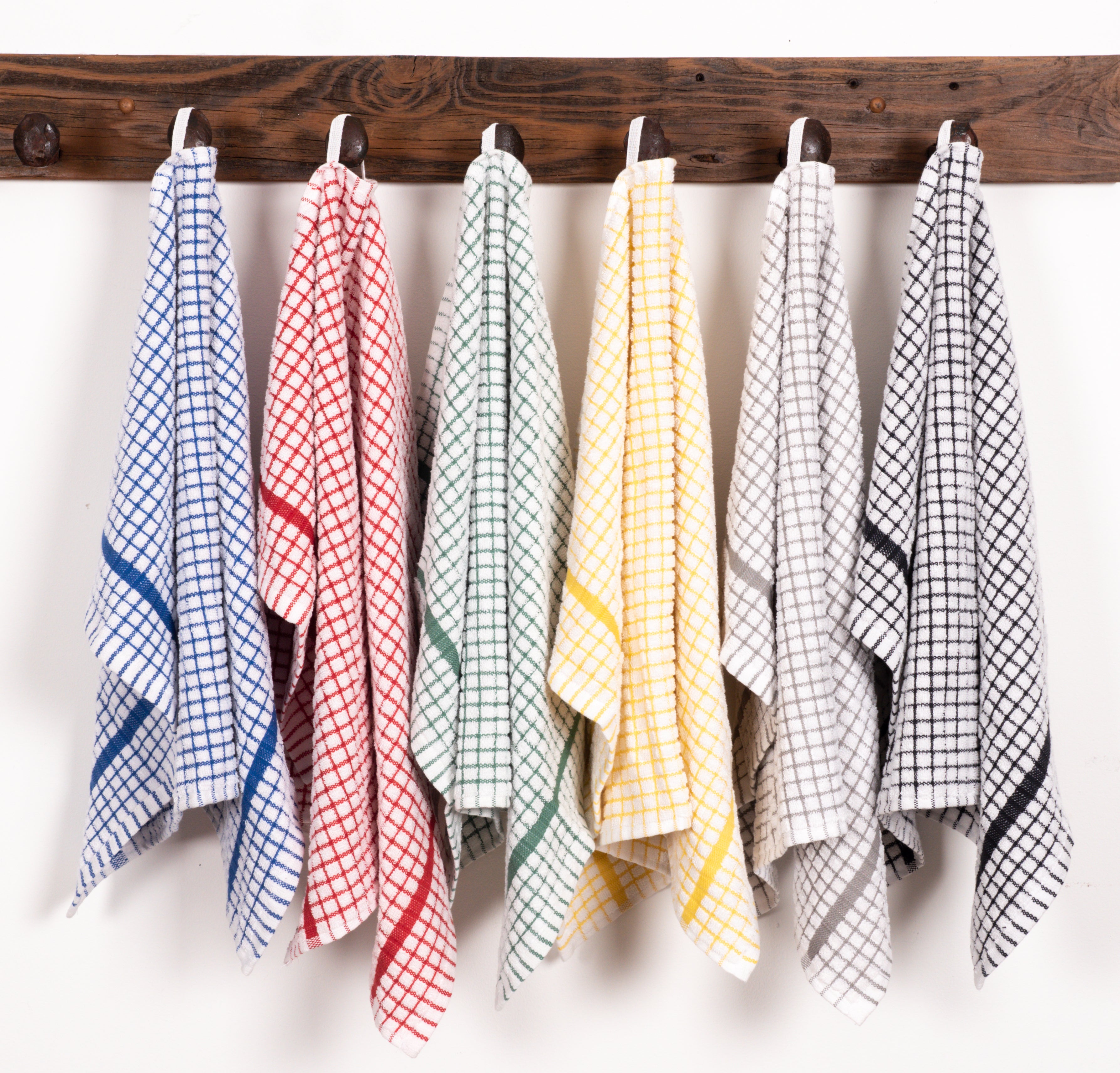 Grid Terry Kitchen Towel