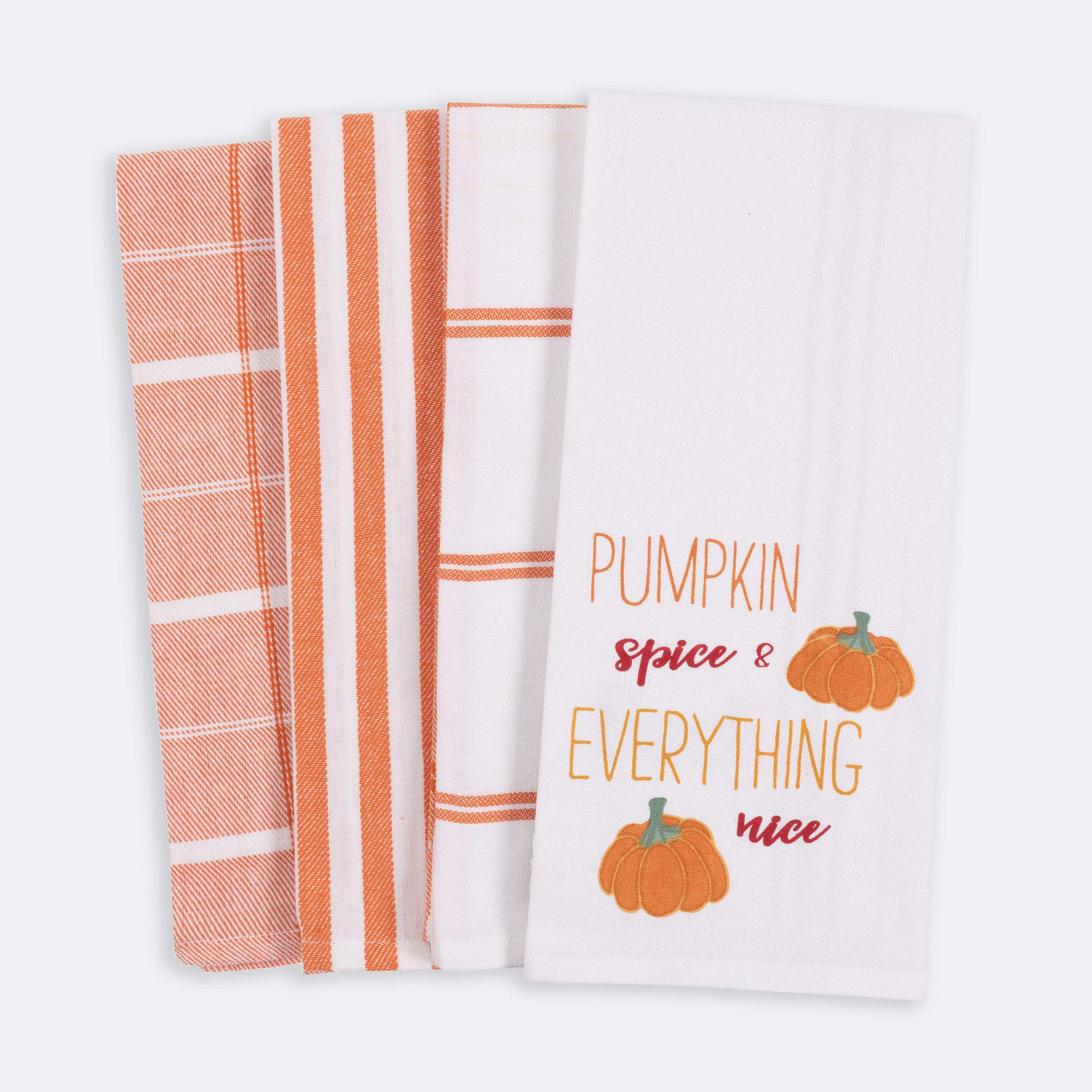 Fall Flour Sack Towels, Farmhouse Truck decor, Kitchen towel, dish