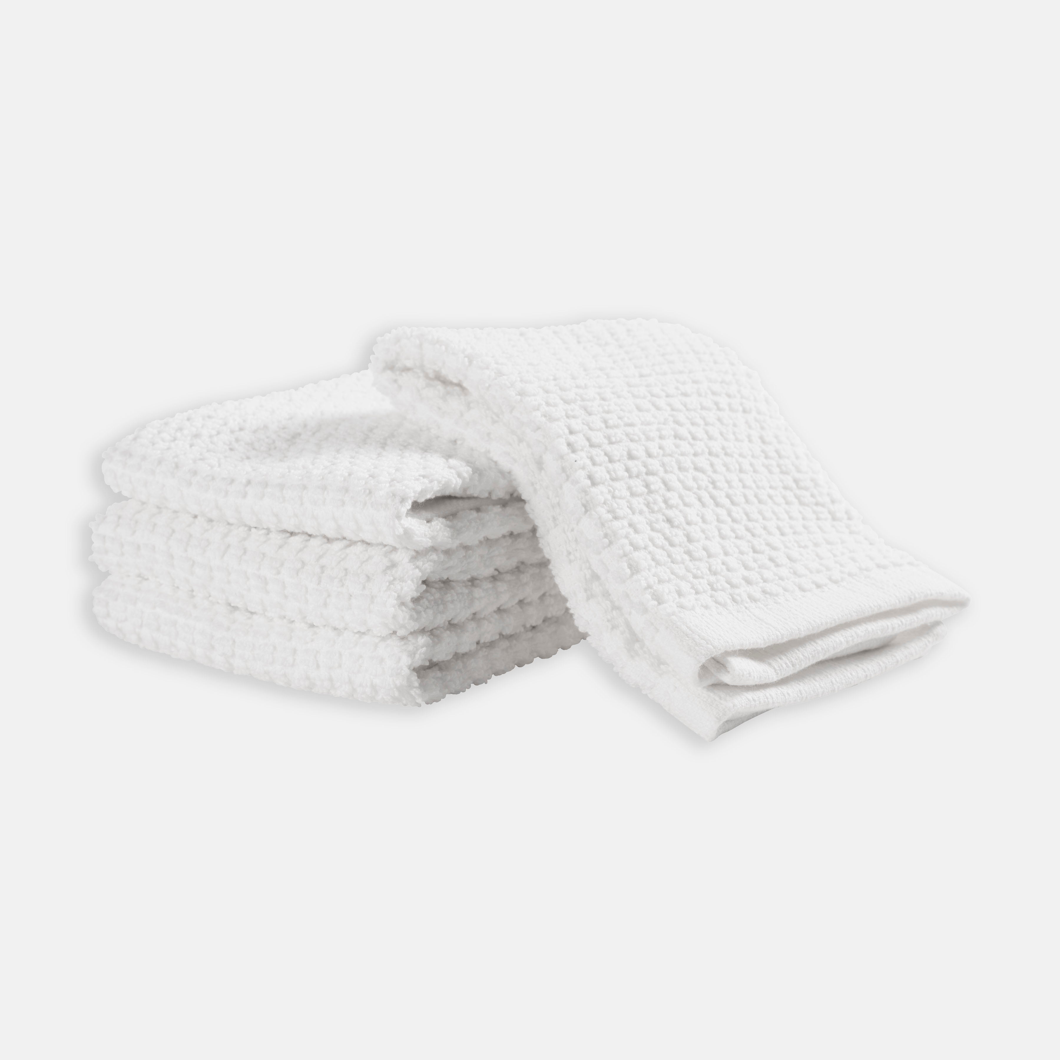 Popcorn Terry Towels & Dish Cloths - White / Bar Mop Towel