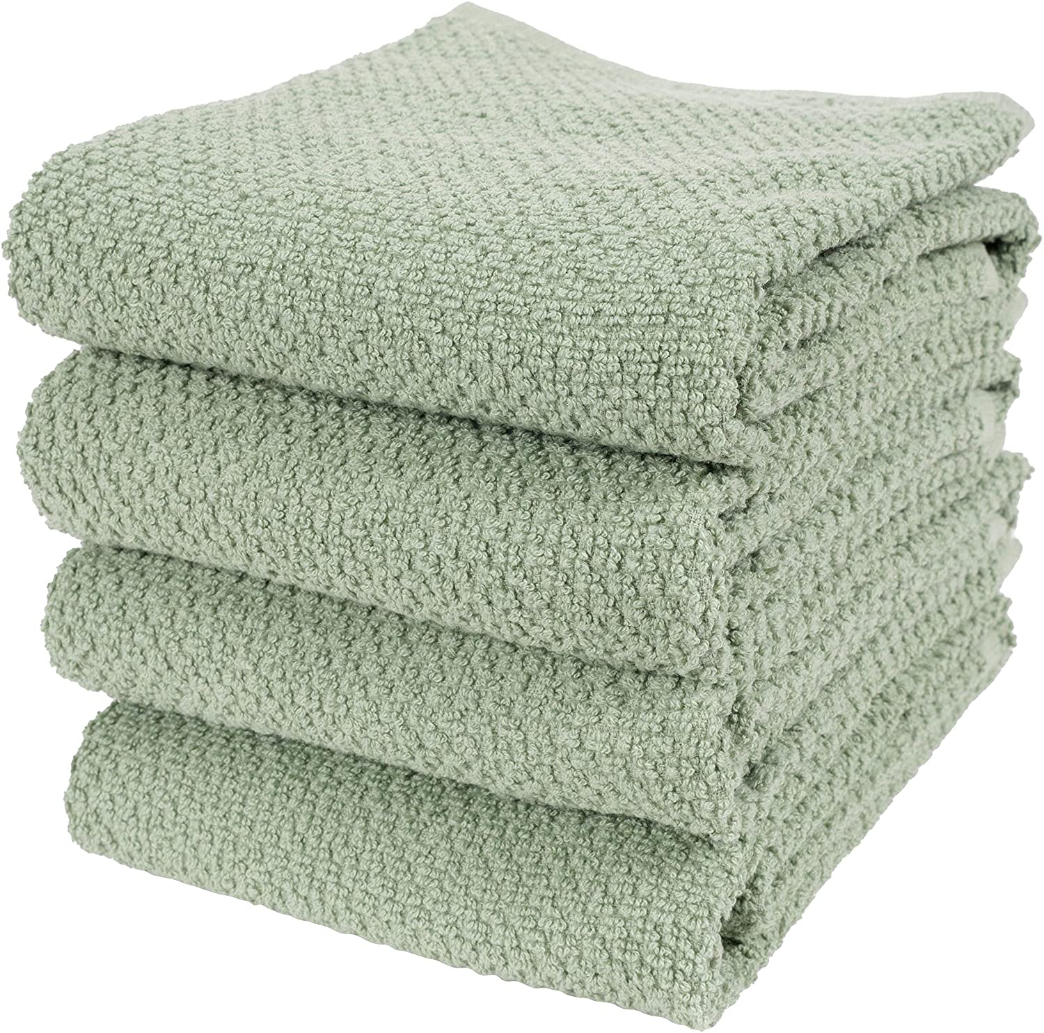 KAF Home Pantry Piedmont Terry Kitchen Towels, Set of 8, 16 x 26 inch,  Absorbent Terry Cloth Dish Towels, Hand Towels, Tea Towels, Perfect for  Kitchen Spills,…