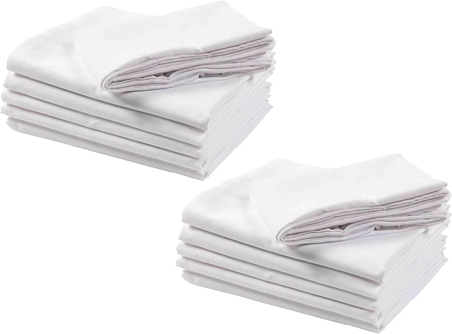 Brushed Microfiber Pillow Cases Bulk Pack