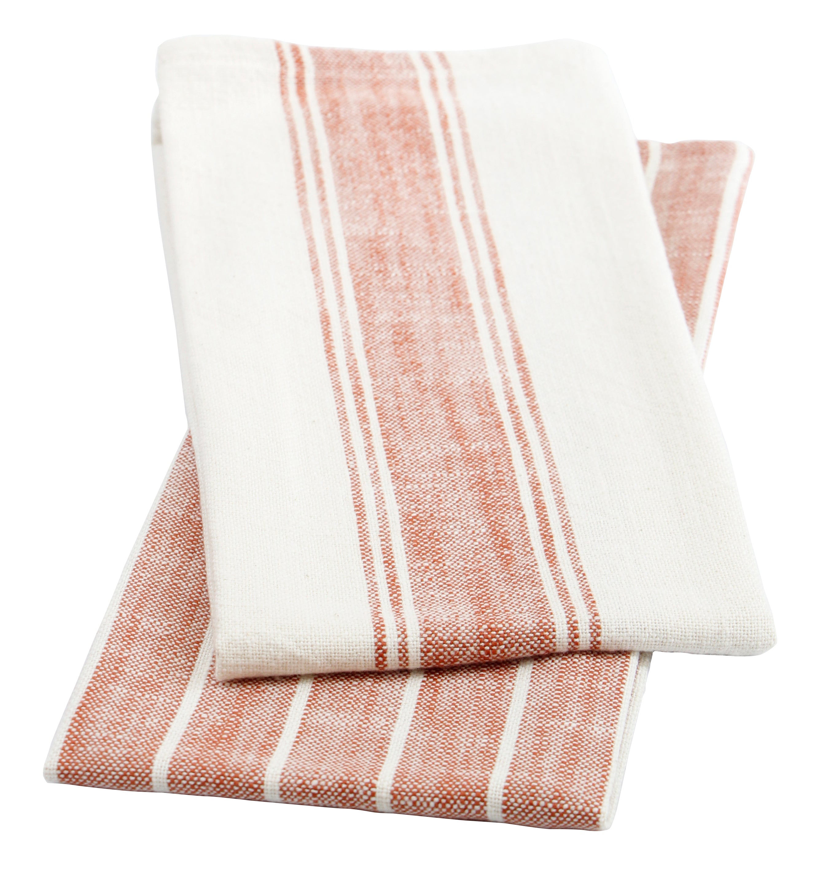 KAF Home Firenze Natural Rustic Farmhouse Slubbed Kitchen Towels