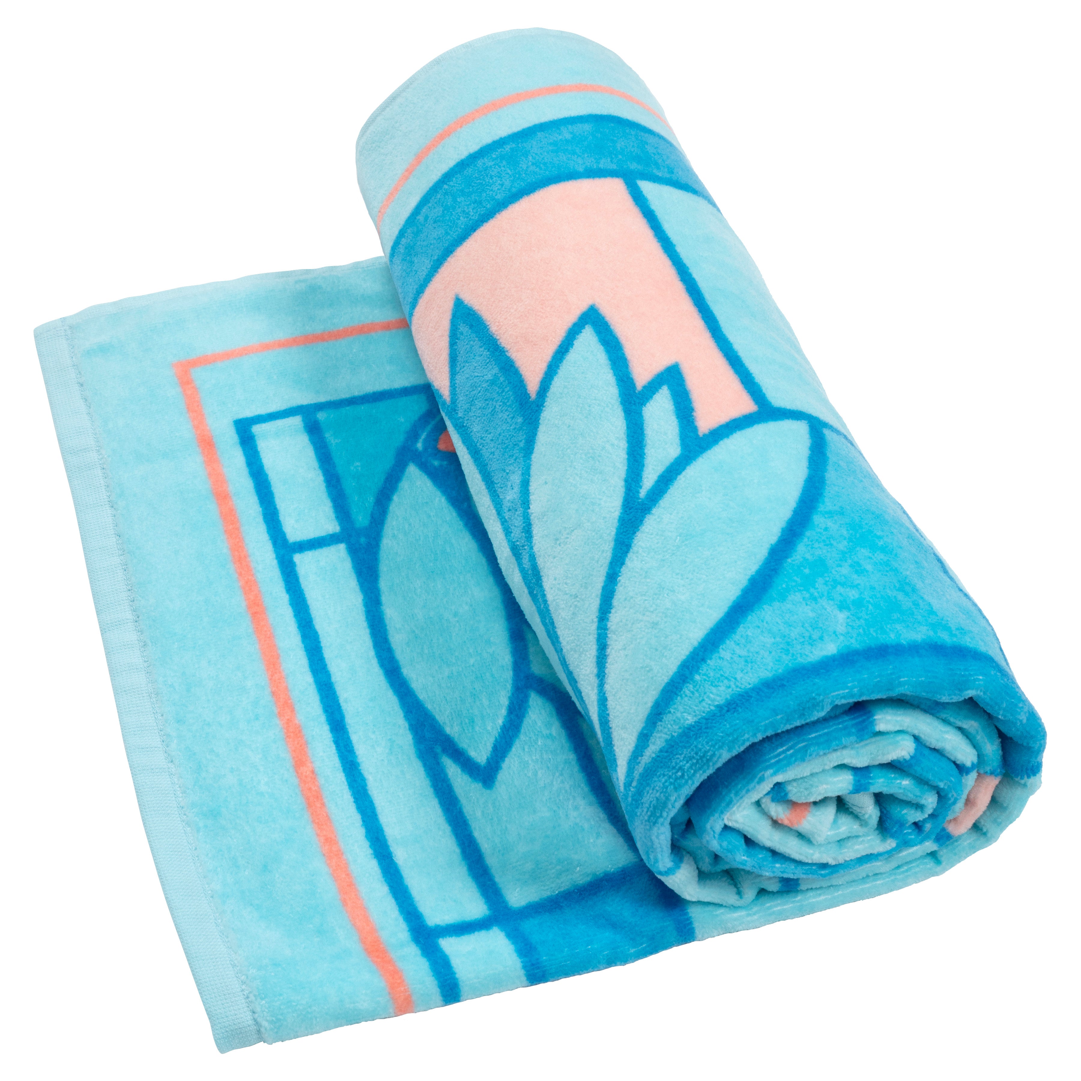 Frank Lloyd Wright Beach Towels - 32
