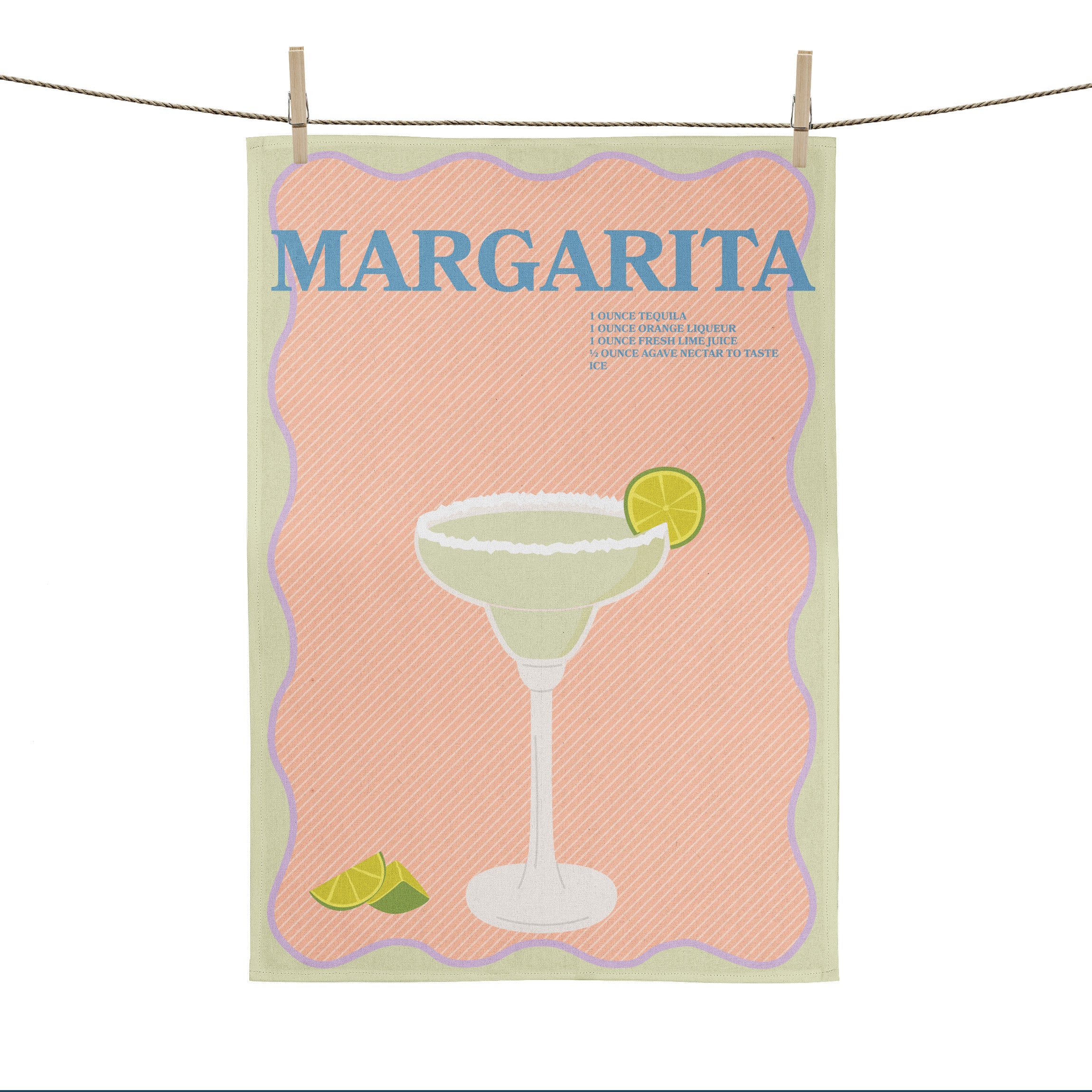 KAF Home Printed Cocktail Kitchen Towels