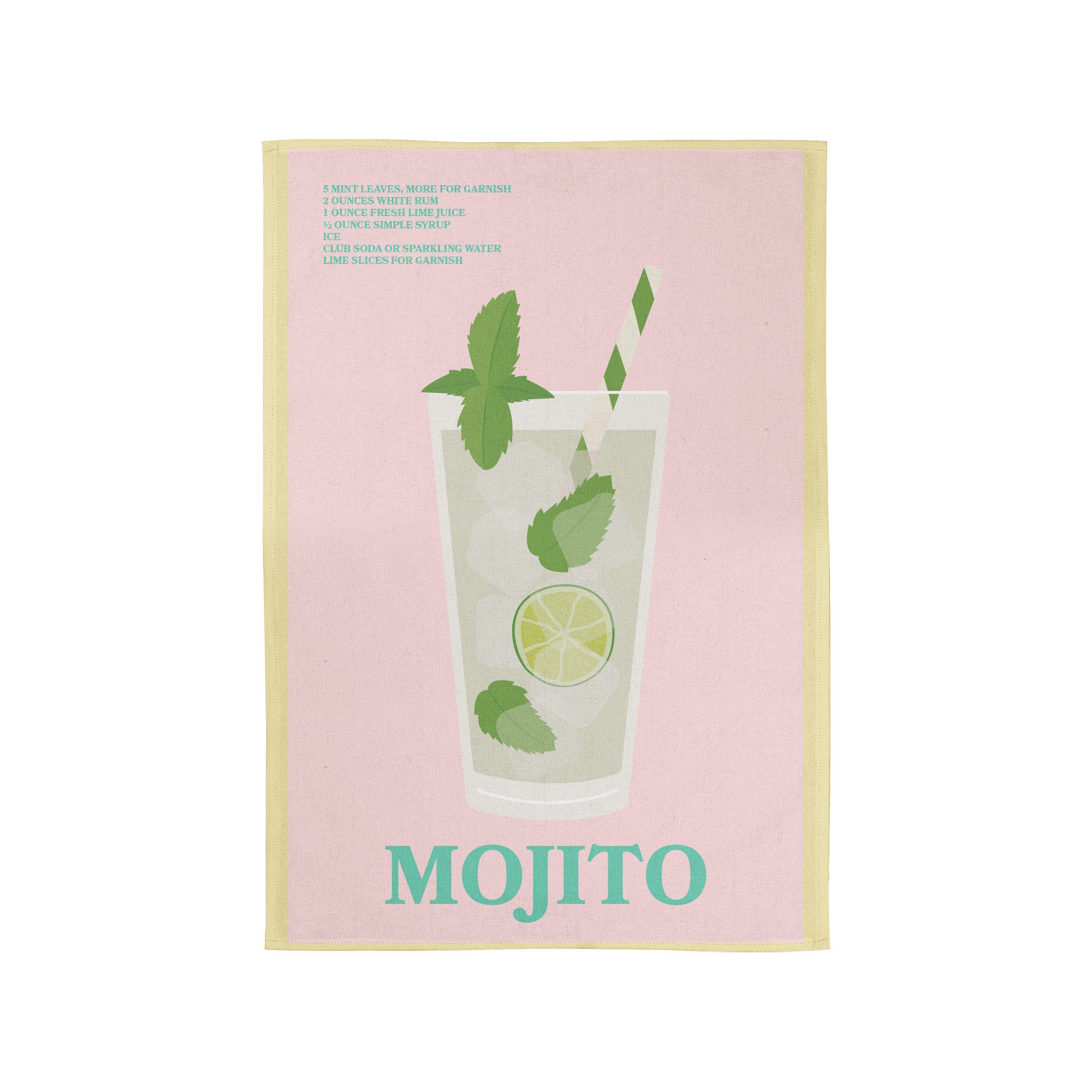KAF Home Printed Cocktail Kitchen Towels