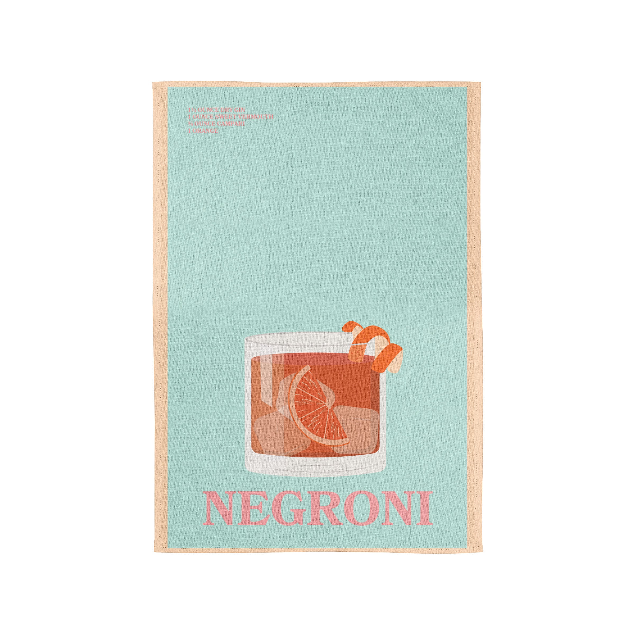 KAF Home Printed Cocktail Kitchen Towels