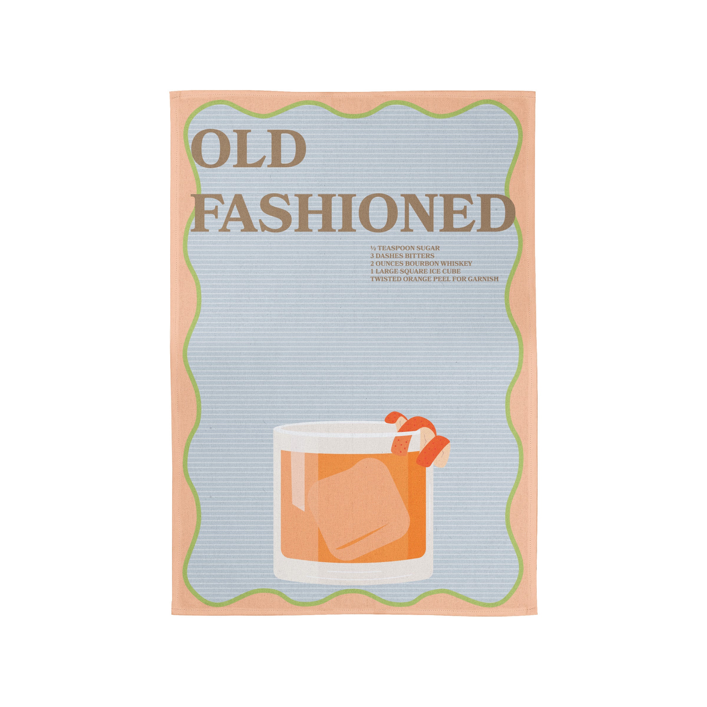 KAF Home Printed Cocktail Kitchen Towels