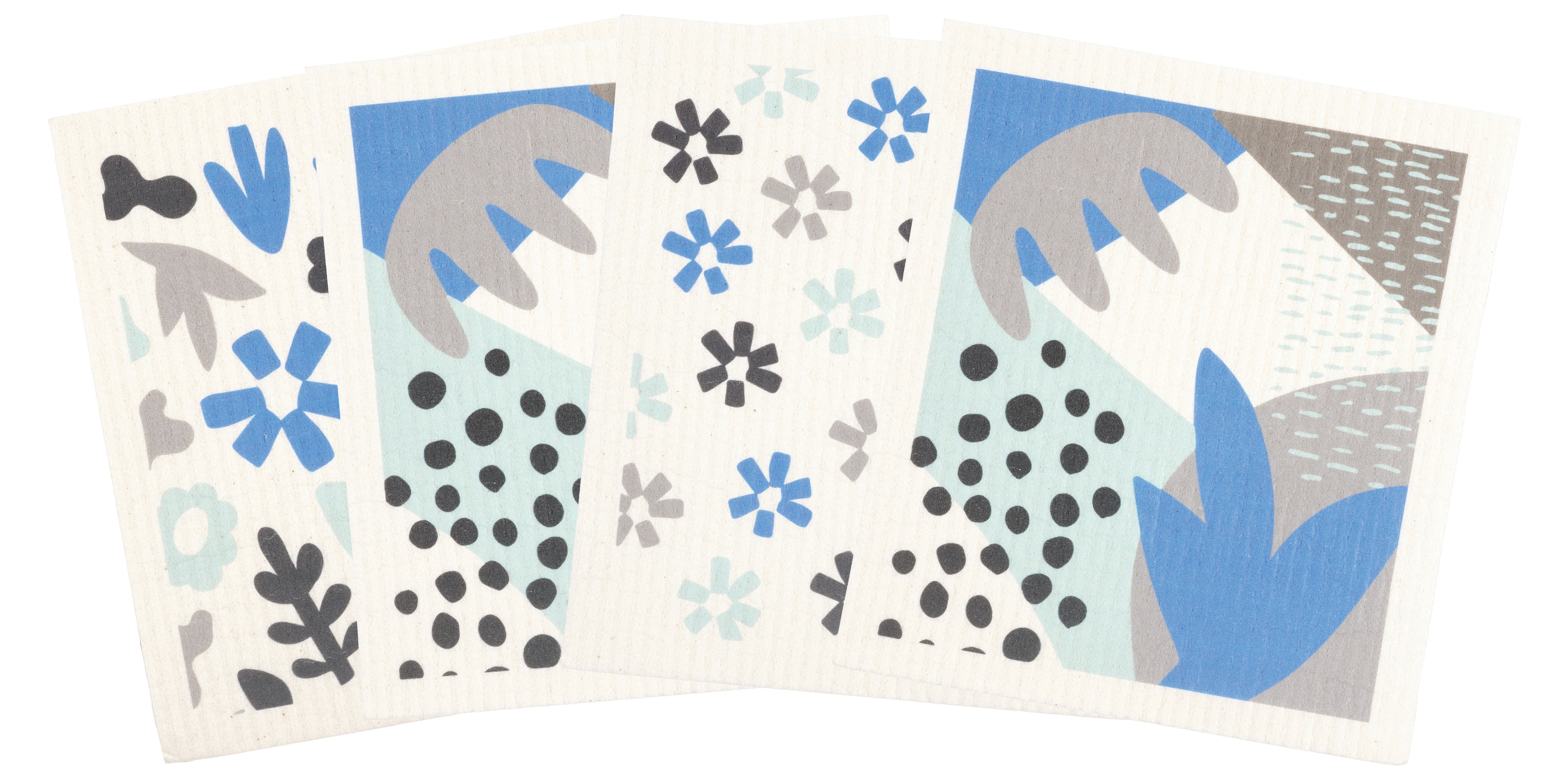 KAF Home Set Of 4 Mixed Swedish Dish Cloths