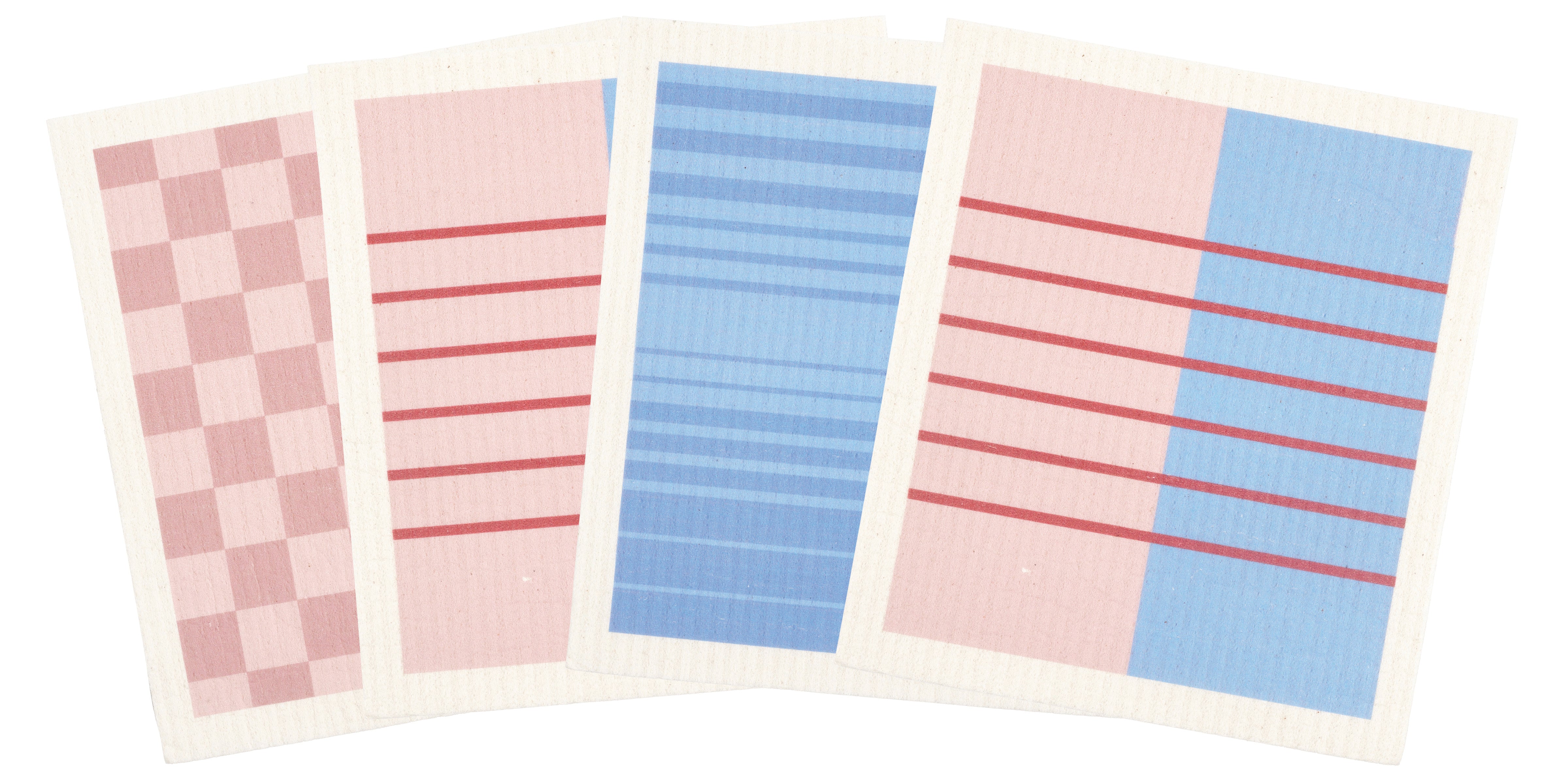 KAF Home Set Of 4 Mixed Swedish Dish Cloths