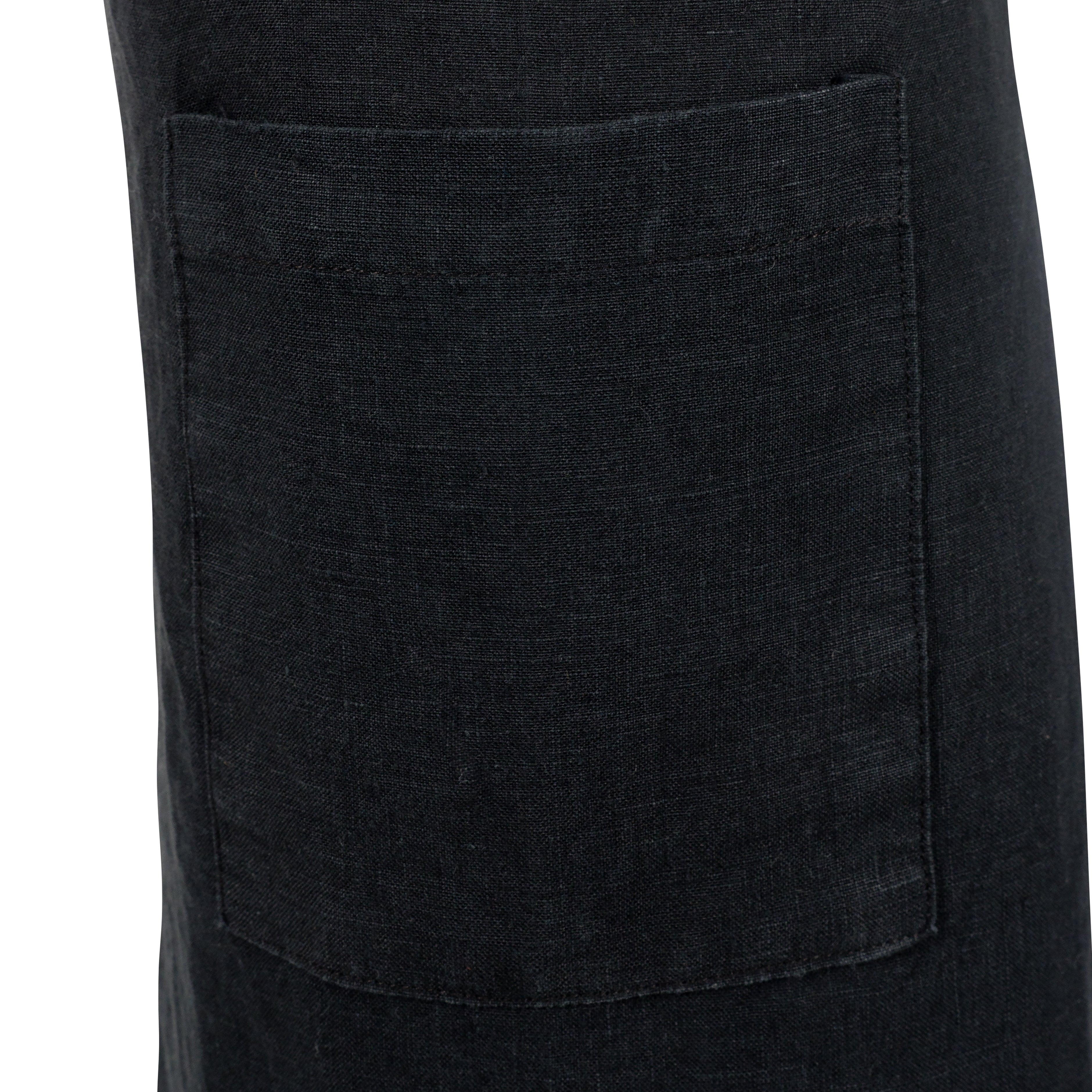 KAF Home Firenze Kids 100% Stonewashed Linen Smock Apron