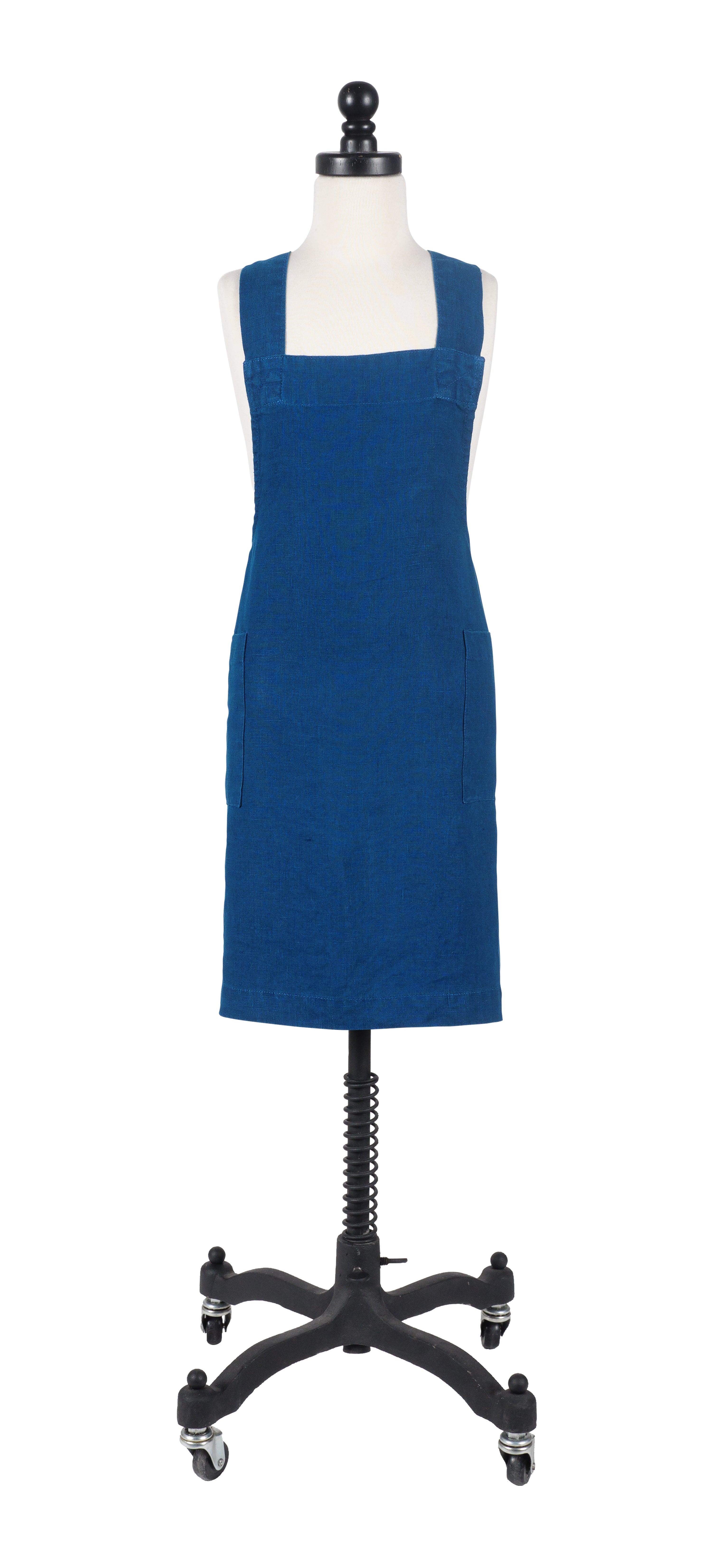 KAF Home Firenze Kids 100% Stonewashed Linen Smock Apron