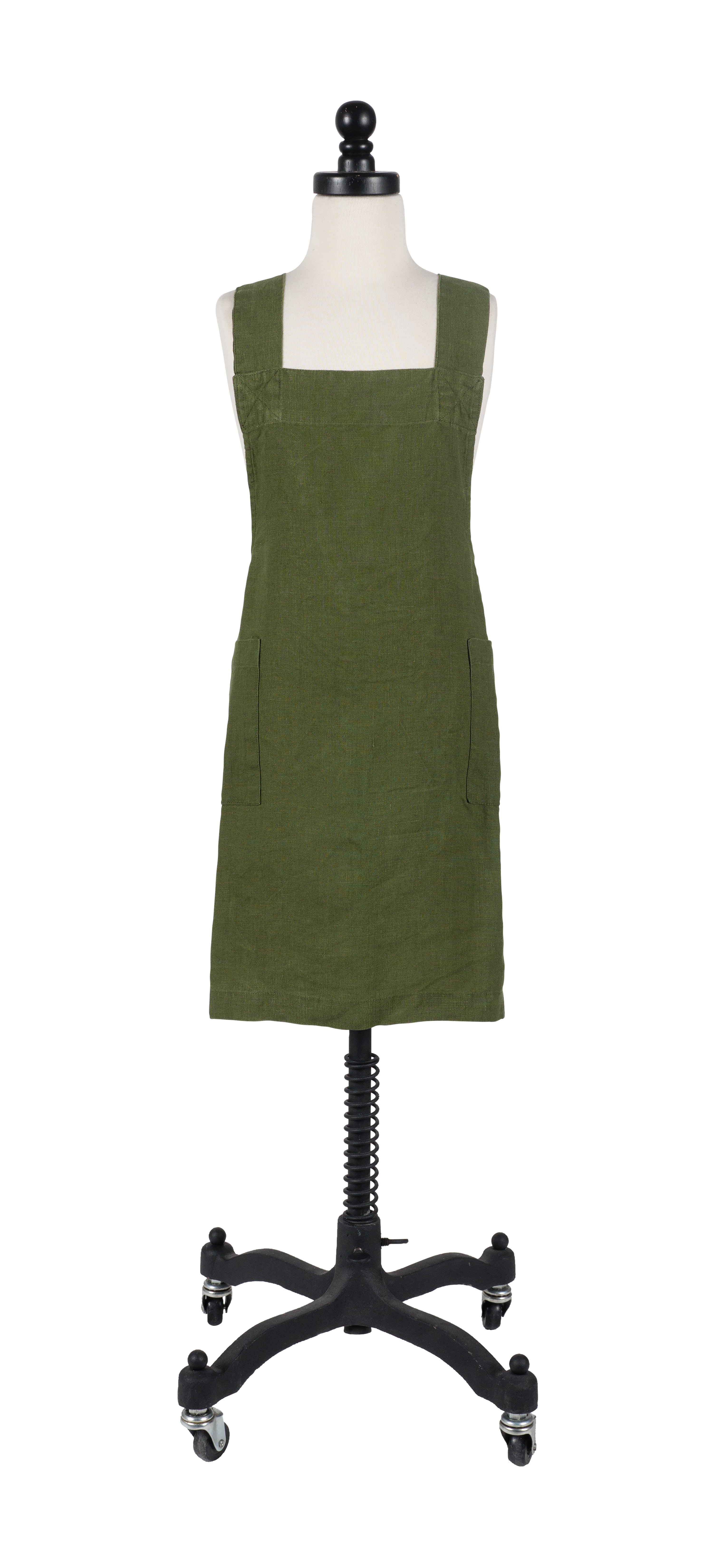 KAF Home Firenze Kids 100% Stonewashed Linen Smock Apron