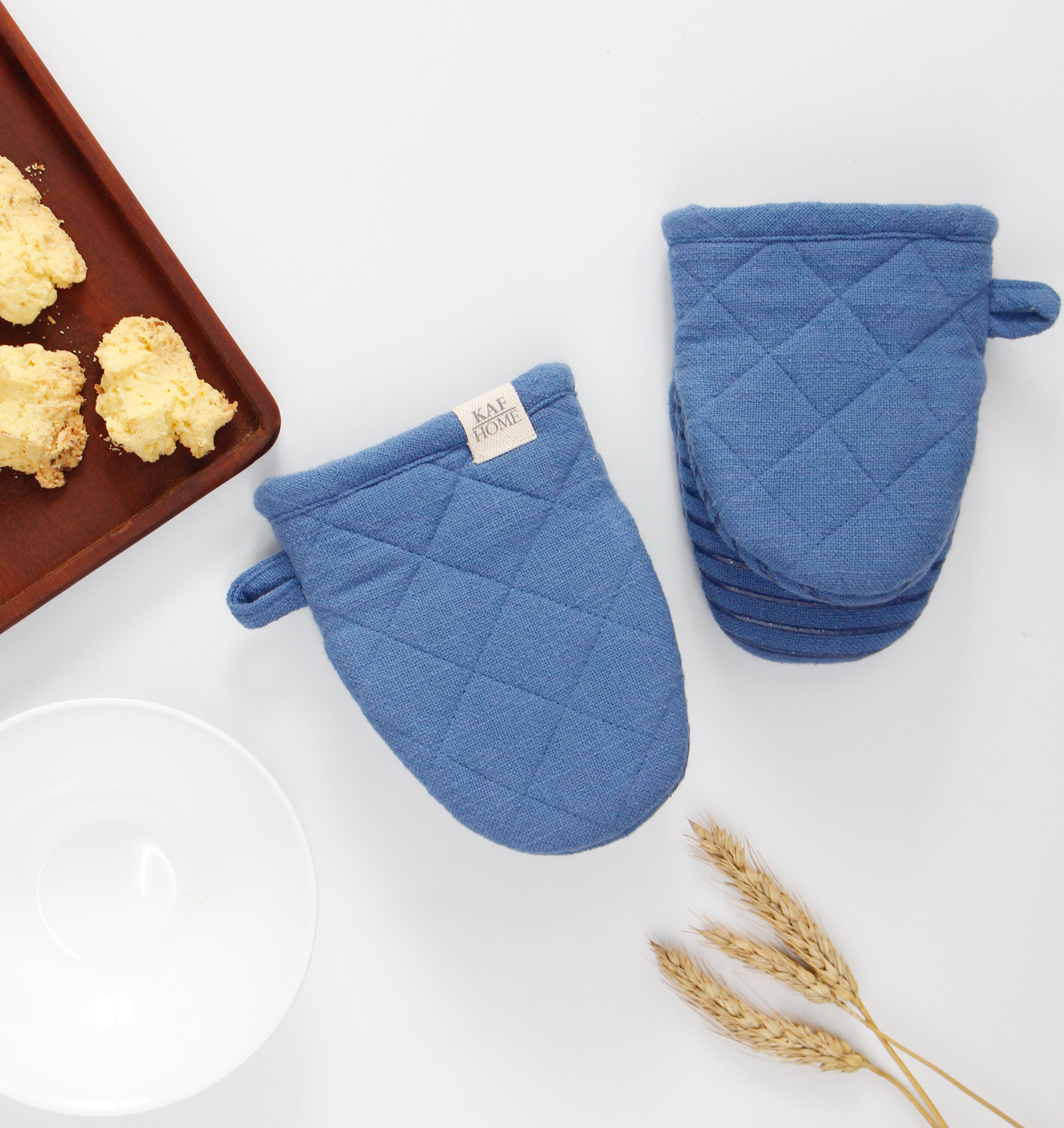 出産祝いなども豊富 Monaco Home KAF Printed Mitt Mini Silicone その他