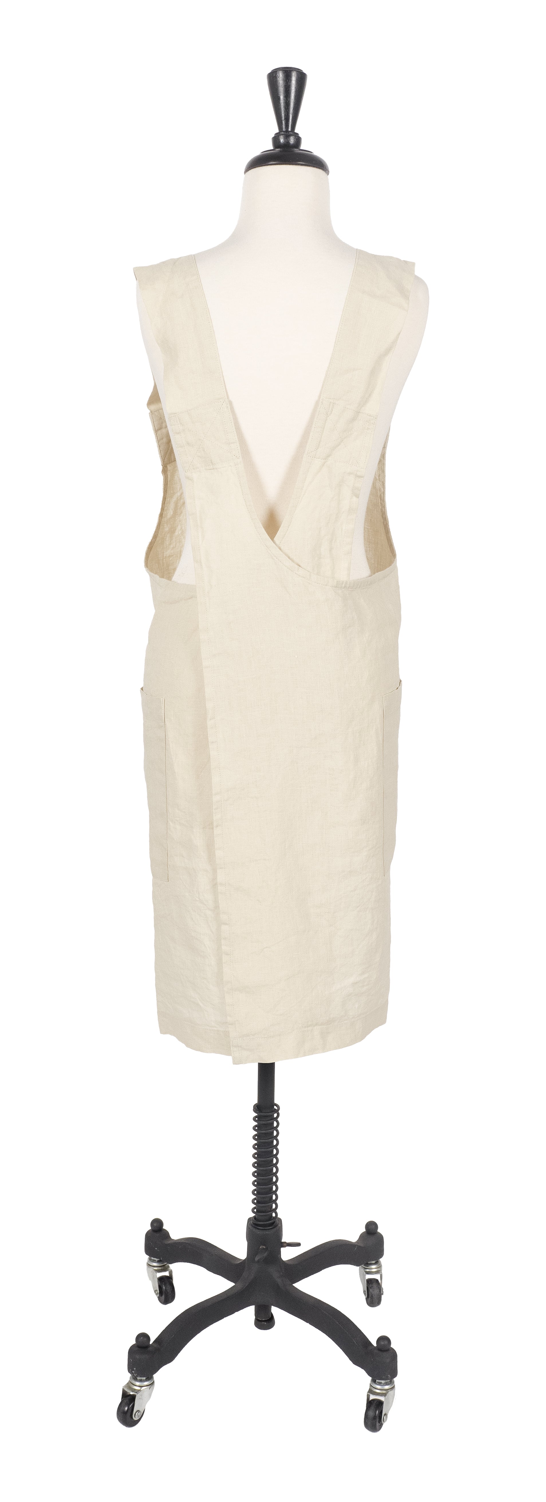 Cross Back Cotton Apron - Short smock apron with relaxed fit, no tie – Shop  Our Favorites