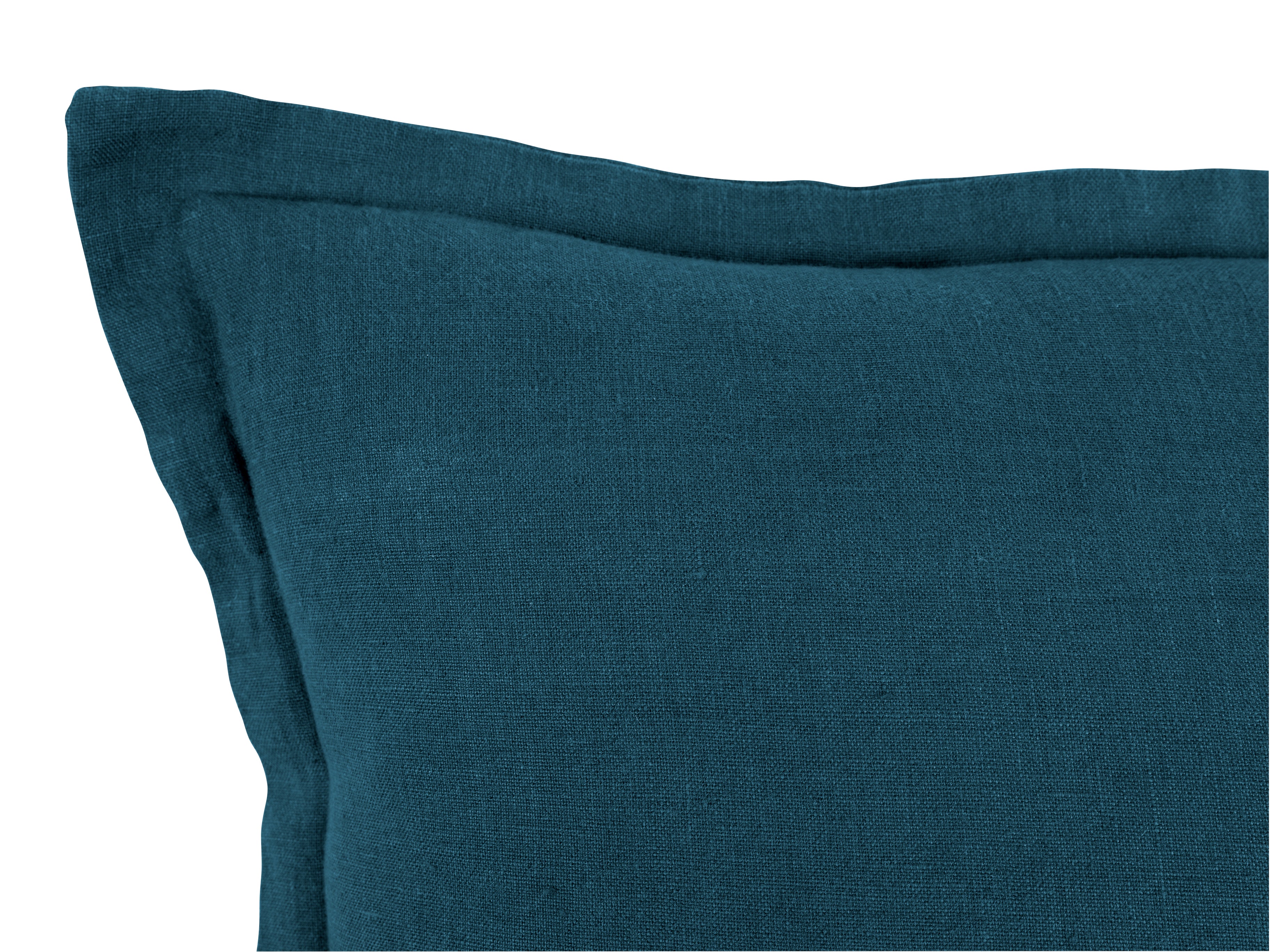 Washed Linen with Flange Decorative Pillow