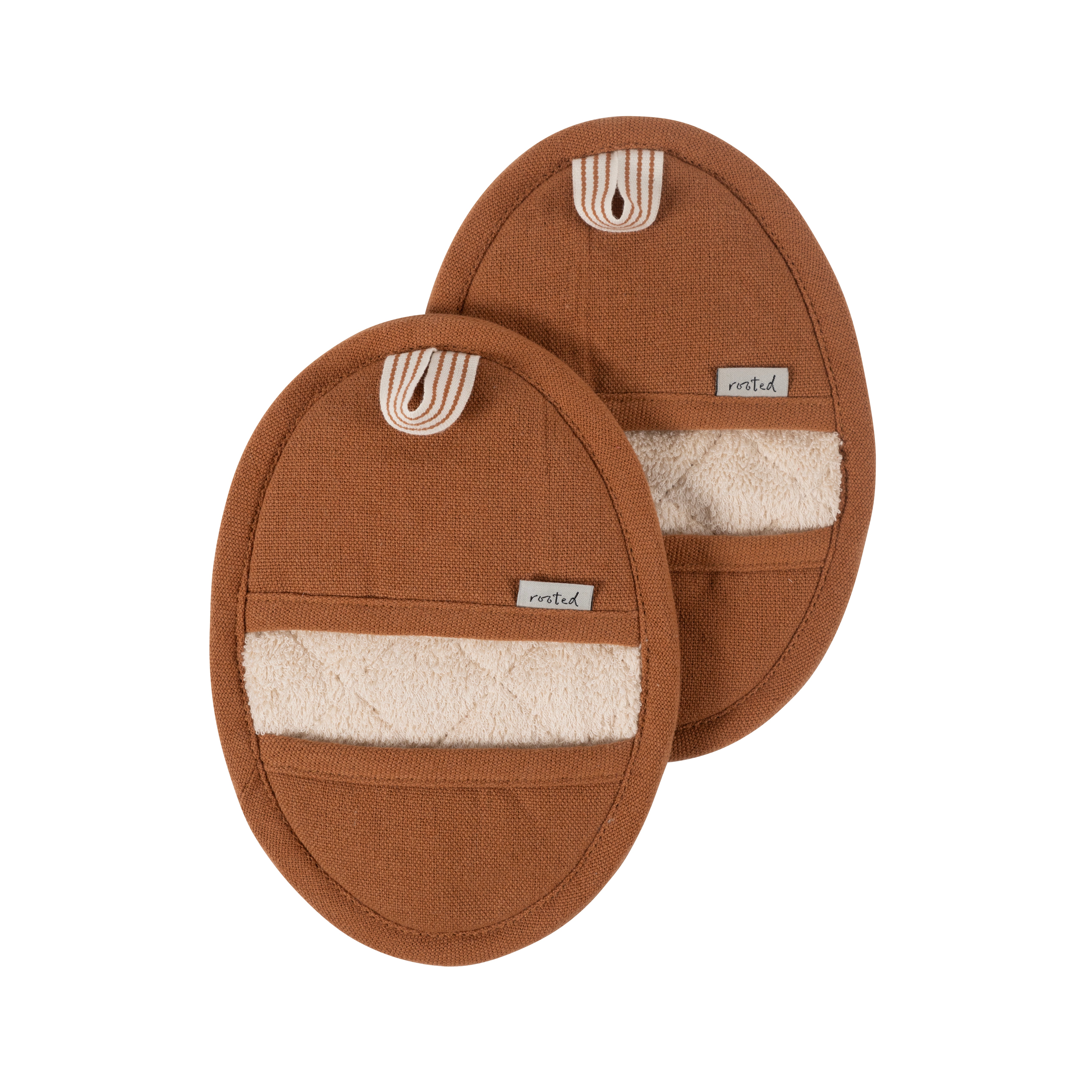 KAF Home Rooted Sustainable Set Of 2 Pot Grabbers 6