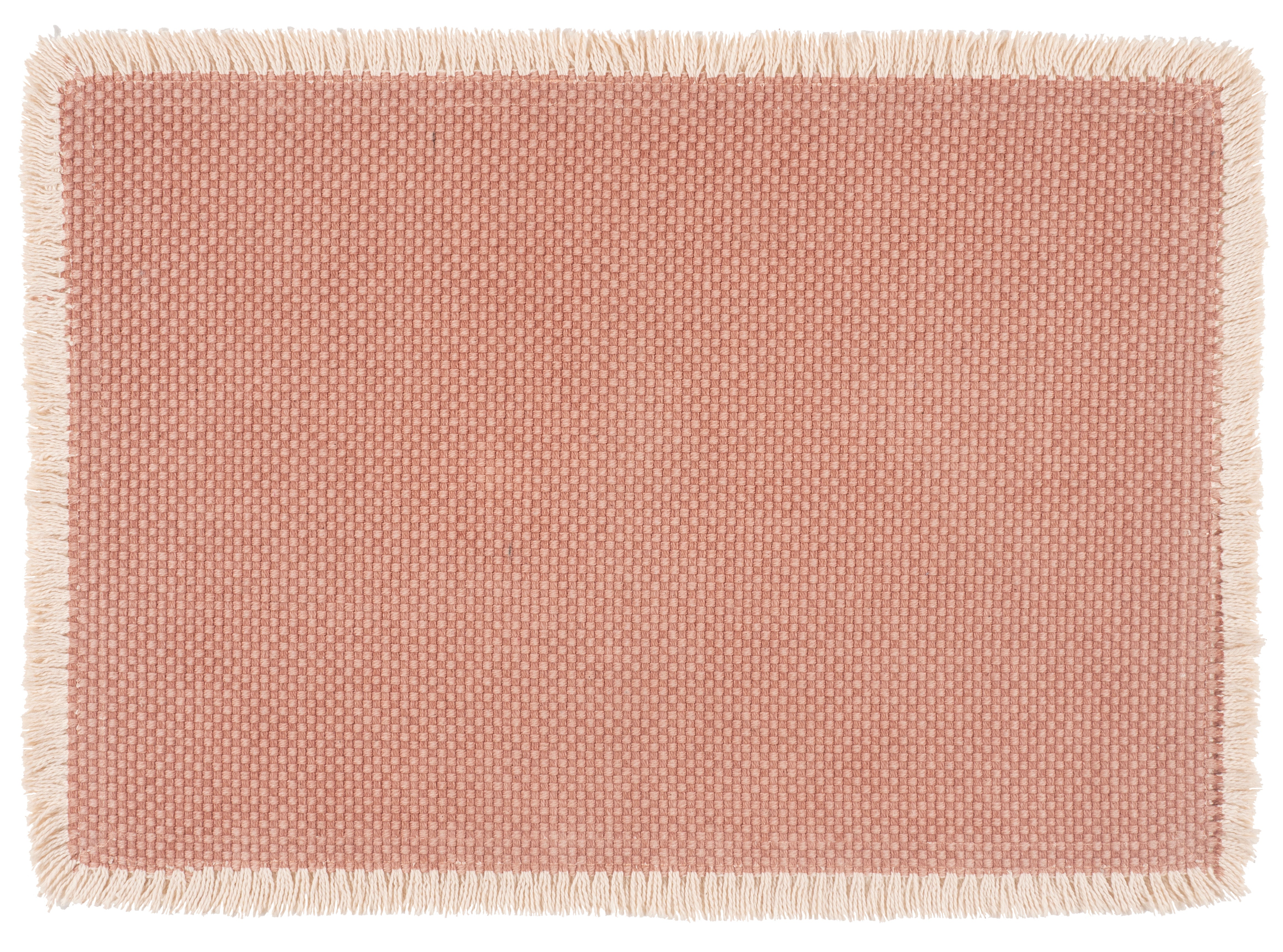 Verona 100% Cotton Woven Placemat With Fringe Trim-13