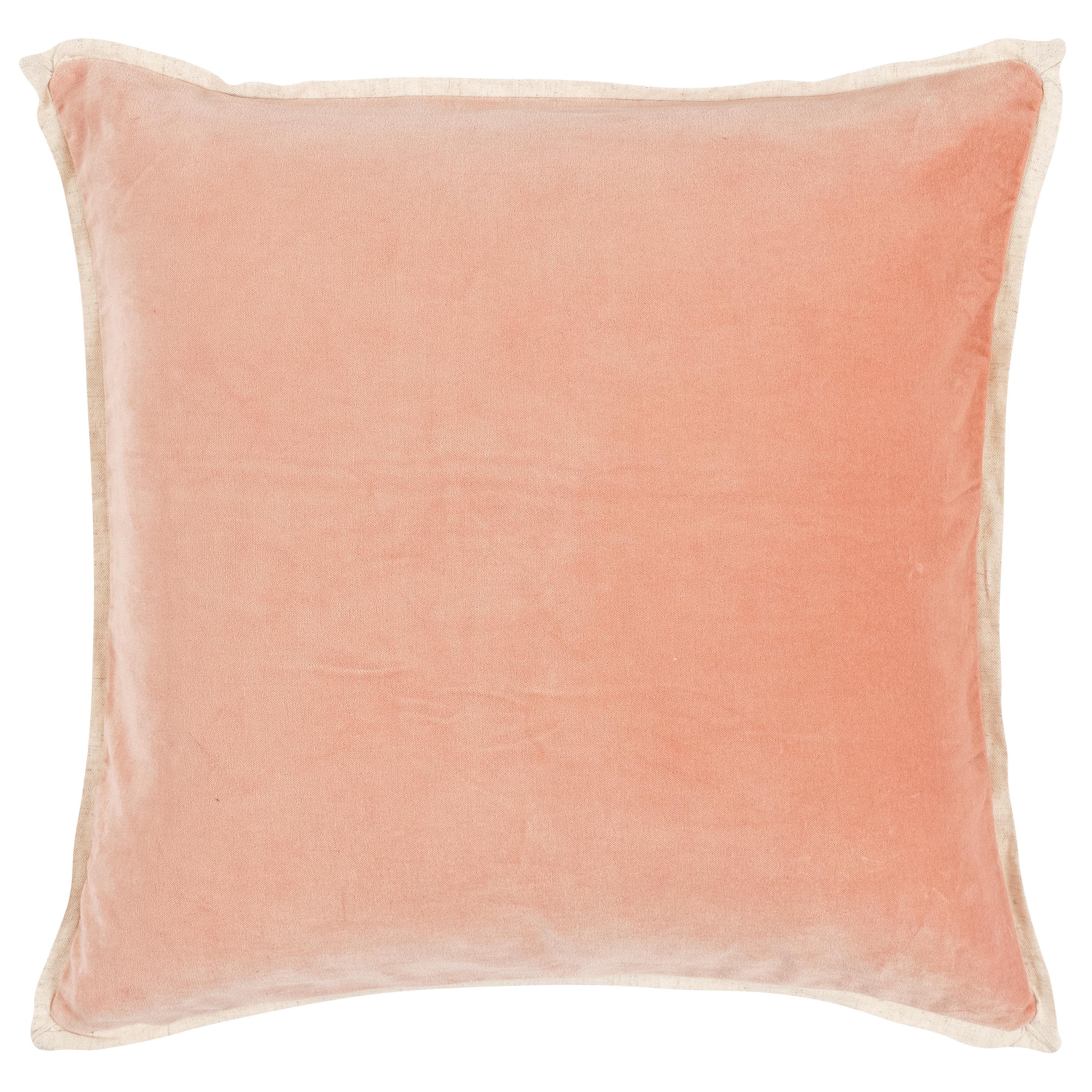 KAF Home Velvet Flange Decorative Pillow
