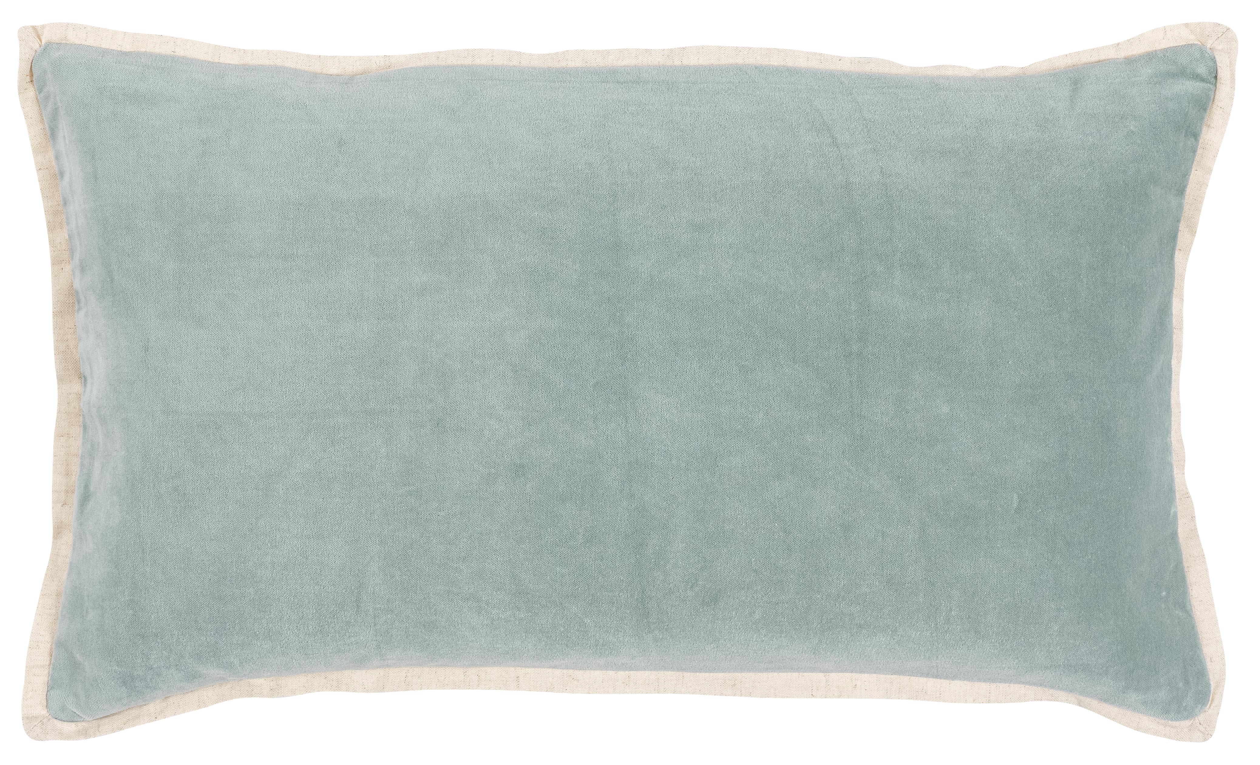 KAF Home Velvet Flange Decorative Pillow